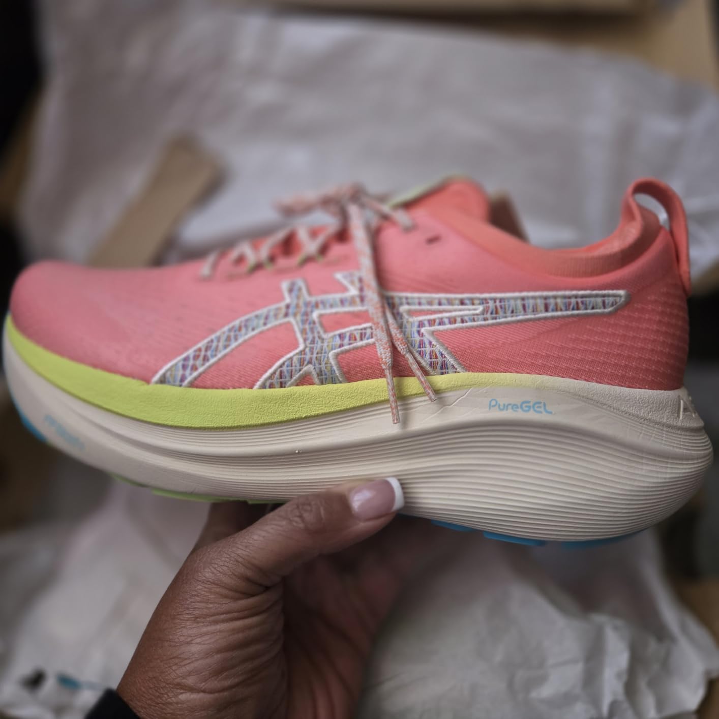 ASICS Women's Gel-Nimbus 27 Running Shoes customer photo 1