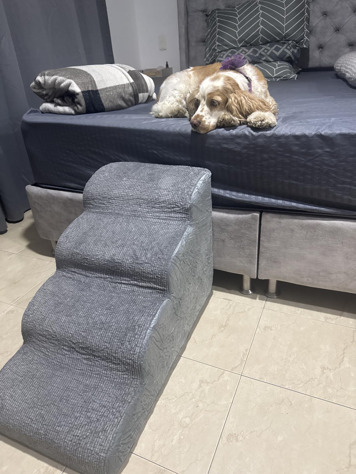 Ahpmeoa Dog Stairs for Small Dogs 19.7