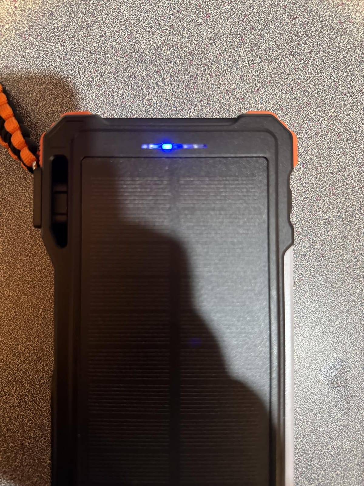 BLAVOR Solar Power Bank 20000mAh, Cell Phone & Apple Watch Wireless Charger | Portable battery pack with 4 built-in cables, 20W USB-C fast charging, waterproof flashlight for camping and emergencies customer photo 2