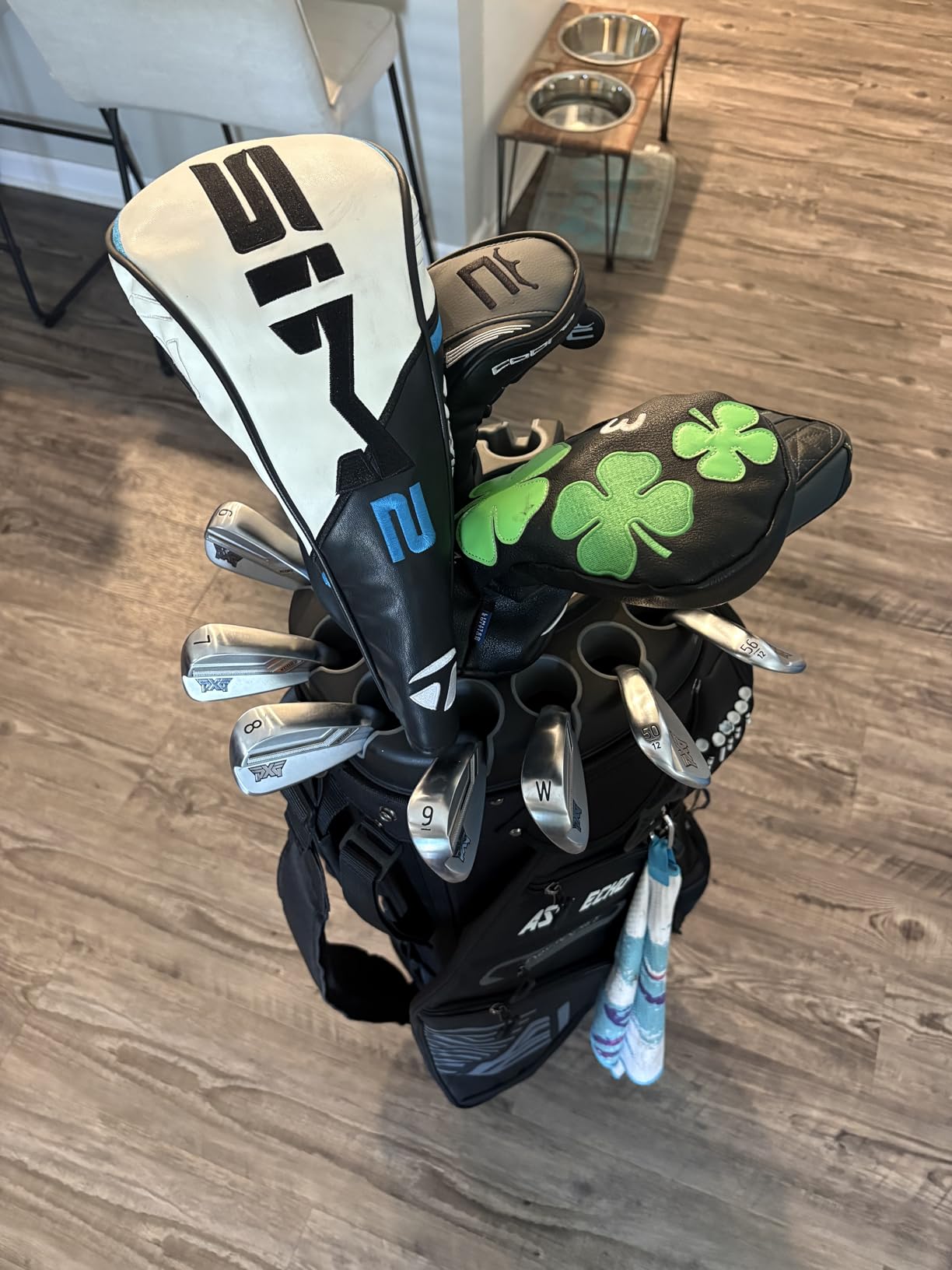 ASK ECHO T-Lock 3.0 Golf Cart Bag, Quiet 14-Way Full-Length Divider customer photo 2