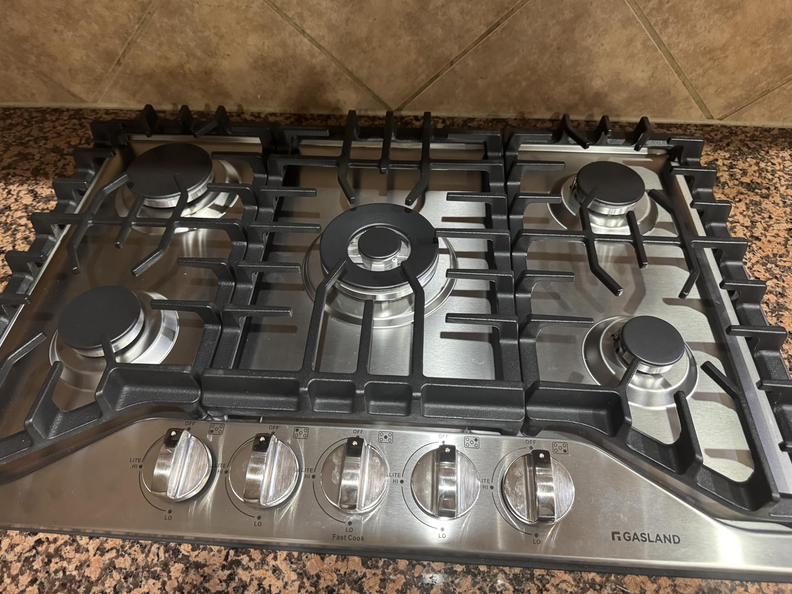 GASLAND 30 Inch Gas Cooktop with 4 Italy Sabaf Burners PRO GH2304SS | NG/LPG Convertible Natural Gas/Propane, Auto Ignition, Thermocouple Protection, CSA Certified customer photo 1