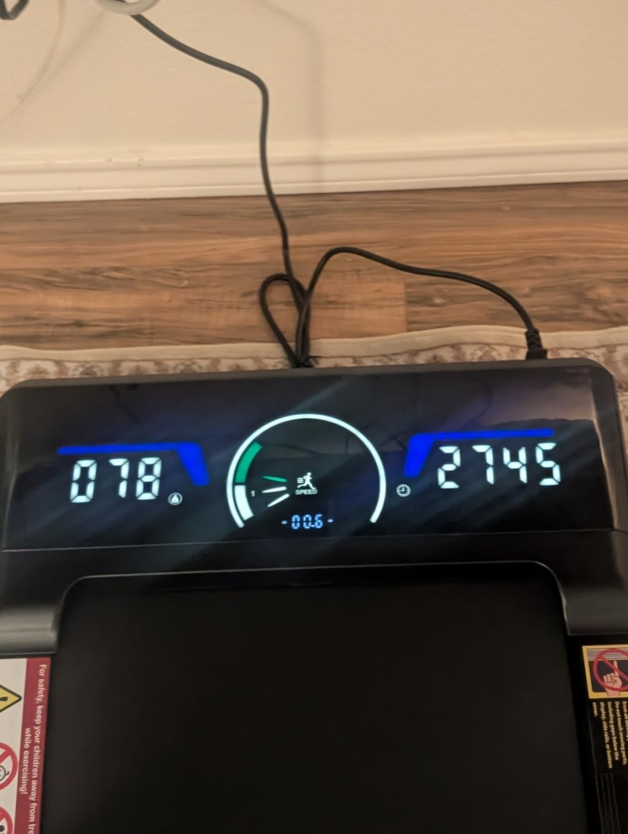 Walking Pad Treadmill 12% Auto Incline, Under Desk Treadmill | 450 lb capacity, 9-level auto incline to 12%, smart APP + Bluetooth speaker, compact treadmills for home, RGB Display customer photo 1