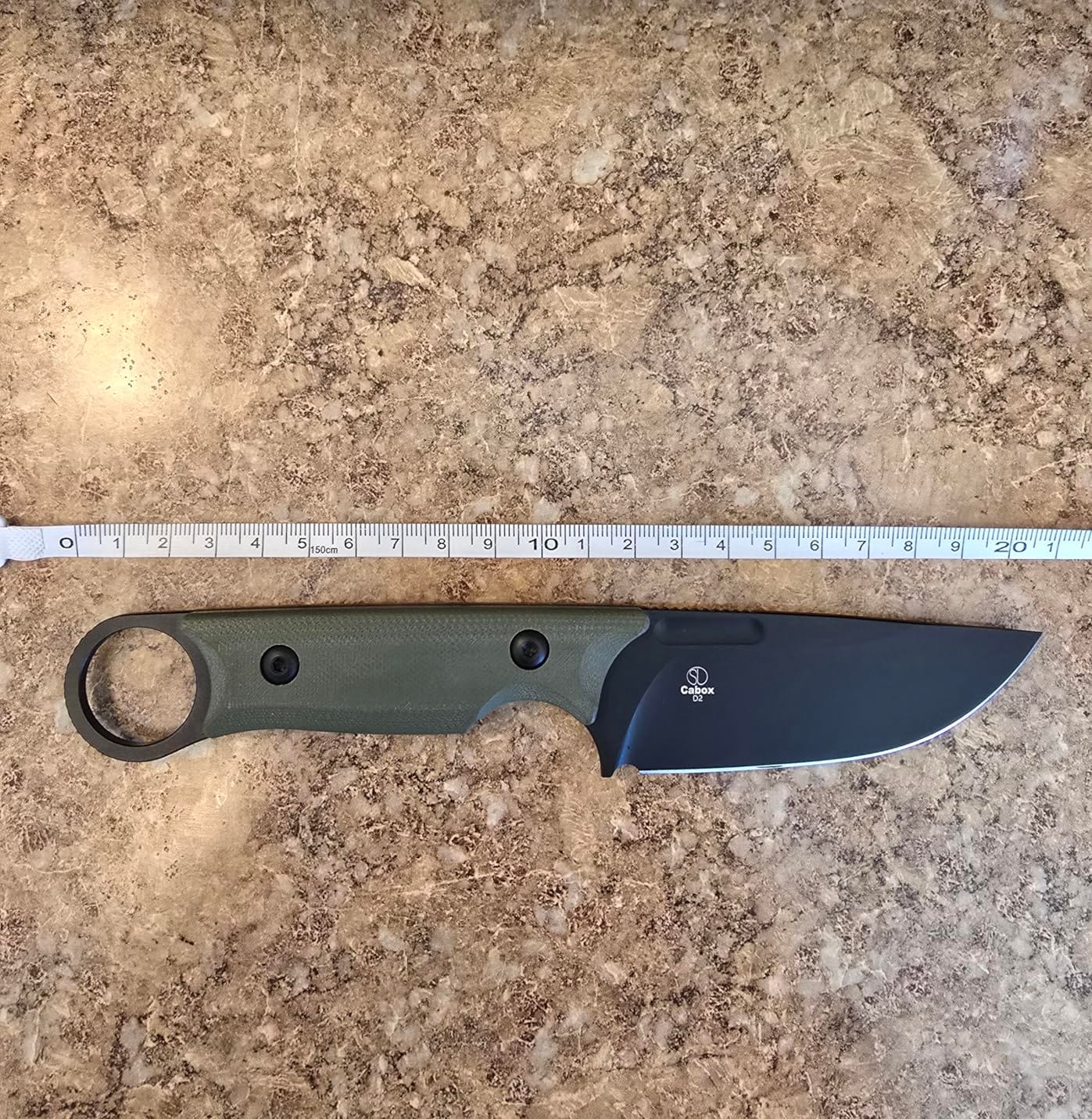 Kizer Cabox Fixed Blade Knife, 3.36
