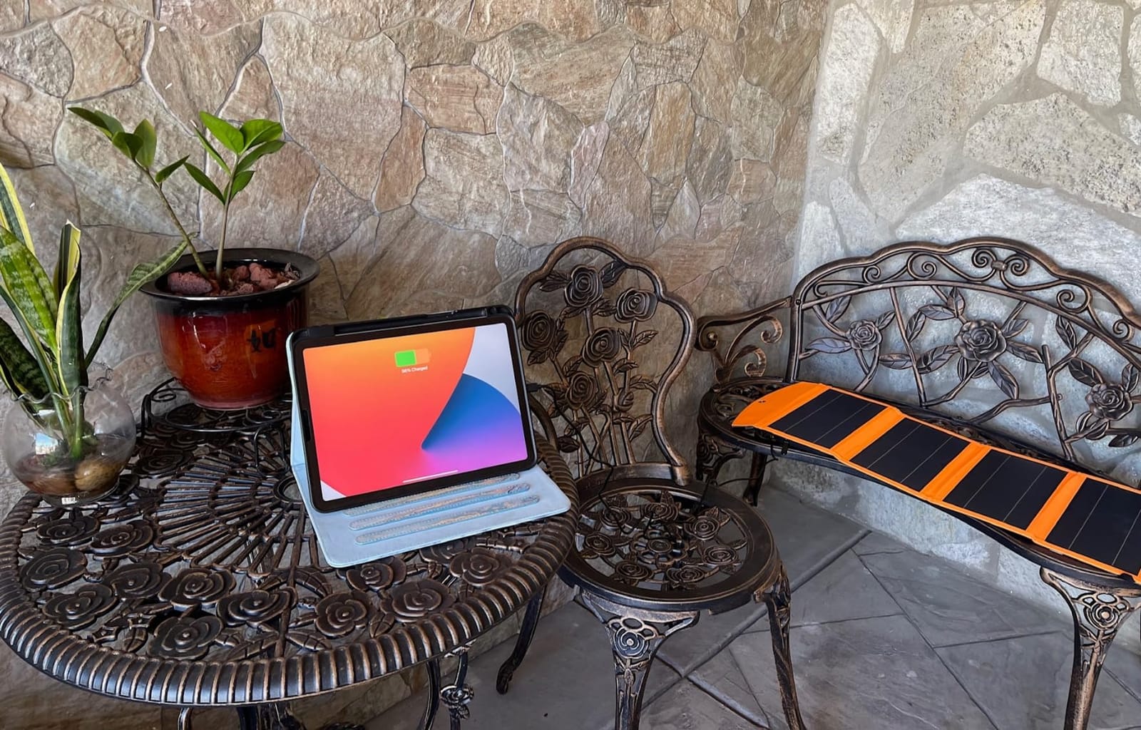SOLUPUP Solar Panels 30W Portable Foldable Solar Charger with 5V USB-A and USB-C Fast Charging Compatible with iPhone, iPad, Samsung, Power Banks, IPX5 Waterproof Perfect for Camping, Hiking, Outdoor customer photo 1