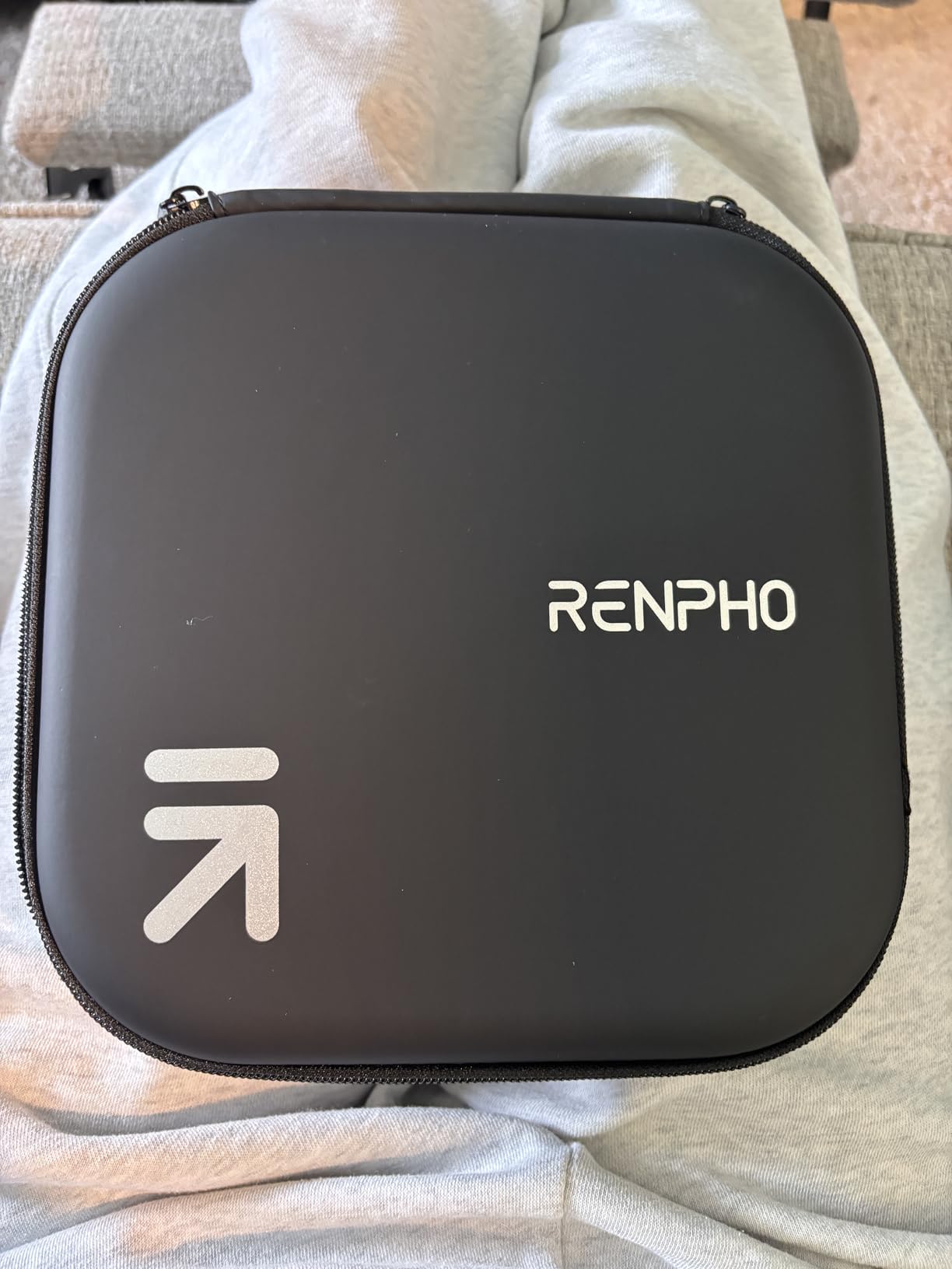 RENPHO Mini Thermal Massage Gun with Heat, Color Silicone Casing, 4 Speeds | Portable, Ultra-Quiet Mini Massage Gun, 4 Heads, Neck, Back Muscle Comfort, Carry Case, Home, Office, Travel Use, Gift Idea customer photo 2
