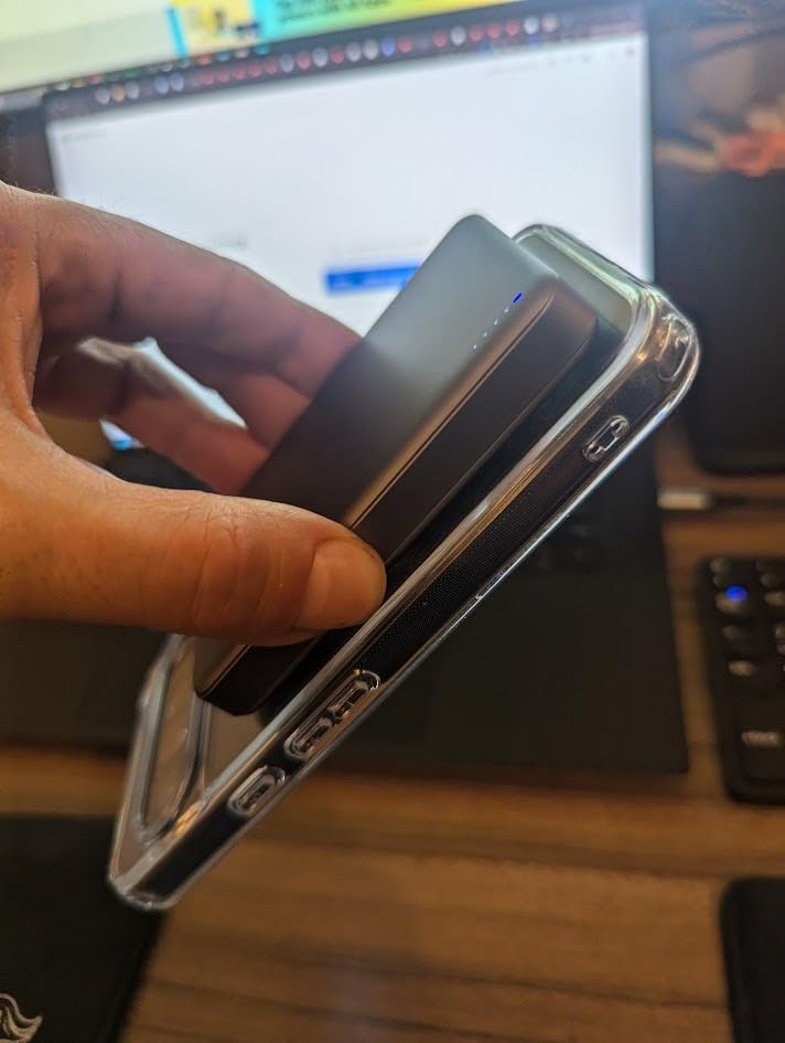 TORRAS MiniMag Power Bank, Ultra-Slim 10,000mAh Magnetic Wireless Portable Charger, 22.5W Fast Charging customer photo 2
