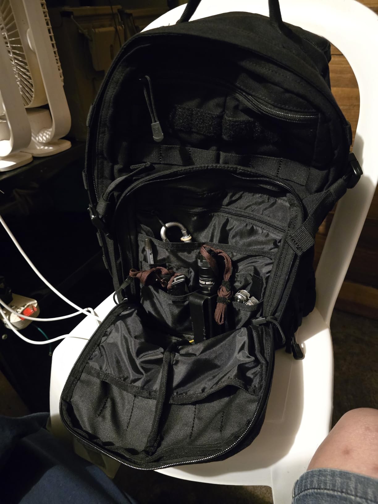 5.11 Tactical Rush 12 2.0 Tactical Backpack 24L Molle Laptop, Duty Tech Bag | 24L Military Survival Pack, Laptop Compartment, Hydration Ready, 1050D Nylon customer photo 1