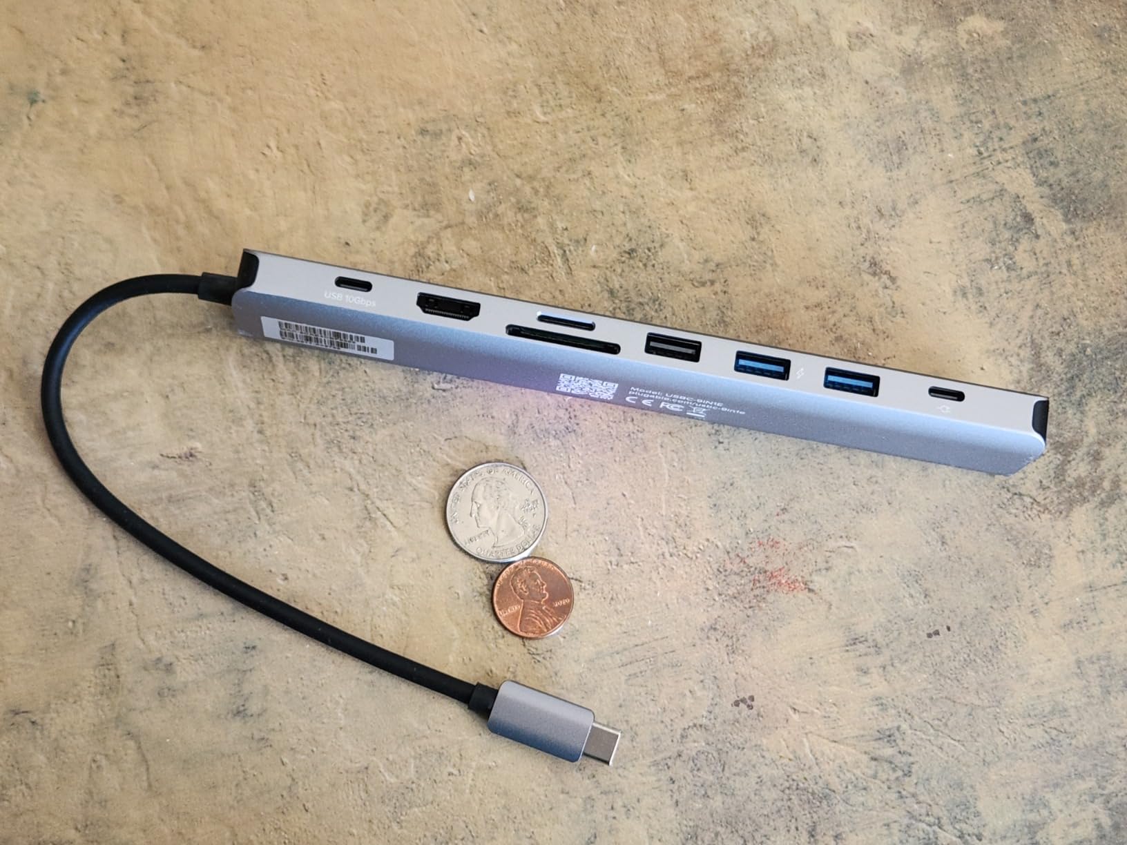Plugable USB C Hub Multiport Adapter: 9-in-1 with 140W PD Charging, 4K 60Hz HDMI, 10Gbps Data Transfer, Gigabit Ethernet, SD for USBC, USB4, Thunderbolt MacBook, Windows, Chromebook (USBC-9IN1E) customer photo 2