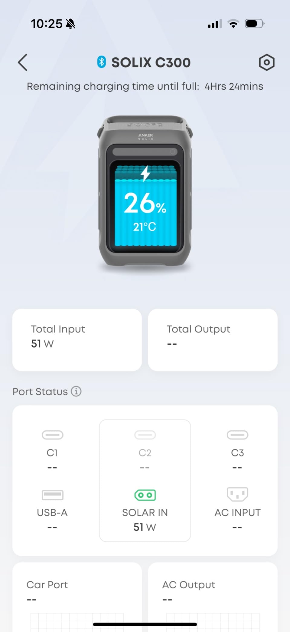 Anker SOLIX C300 Portable Power Station with 60W Solar Panel, 288Wh, 300W | LiFePO4 Battery, 300W (Peak 600W), 140W Two-Way Fast Charging, Solar Generator for Outdoor and Emergency Use customer photo 1