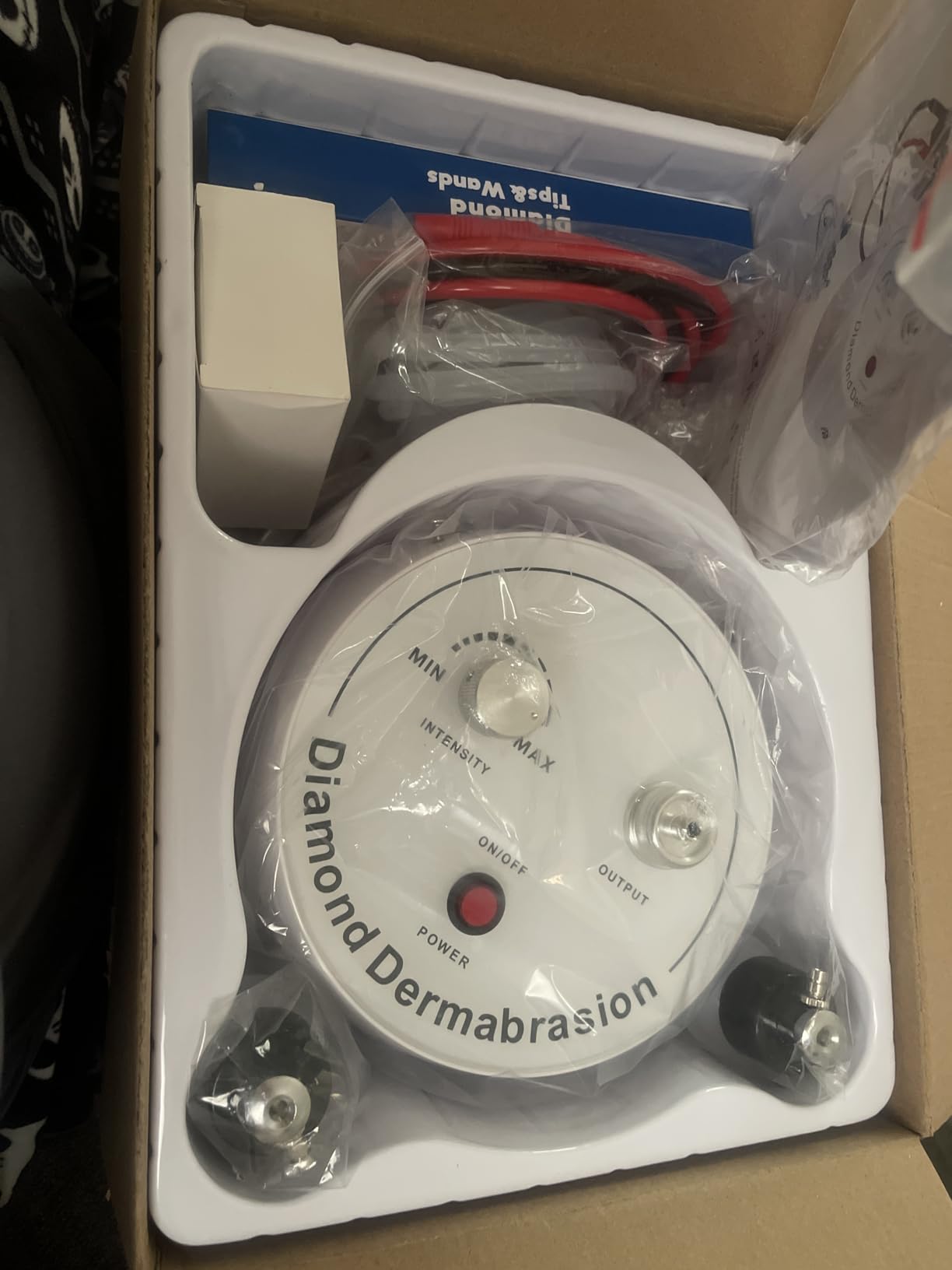 Diamond Microdermabrasion Machine Professional for Blackhead Removal | 3 in 1 Diamond Dermabrasion Machine with Vacuum Spray, Home Use Facial Skin Care Dermabrasion Kit customer photo 2