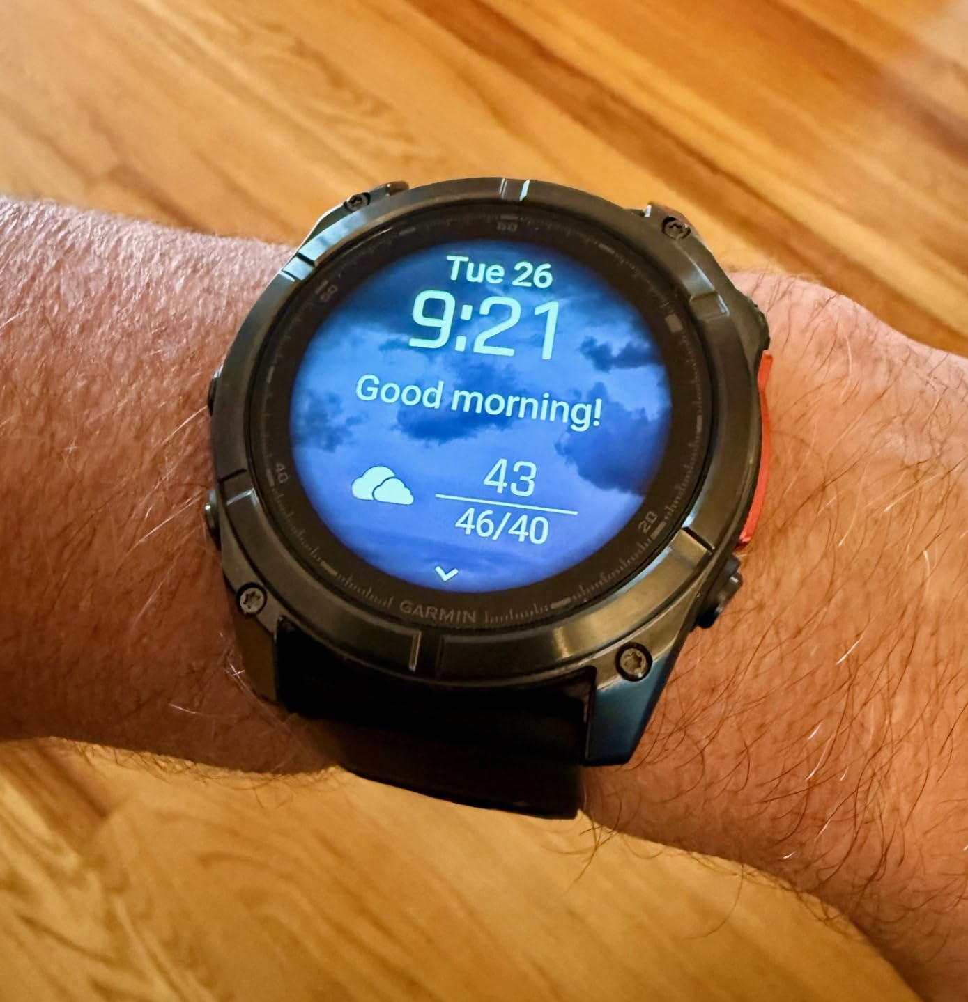Garmin fenix 8, 47mm, Black | Premium Multisport Smartwatch, AMOLED Display, GPS, Built-In Flashlight, Dive-Rated, Built-In Speakers & Mic customer photo 2