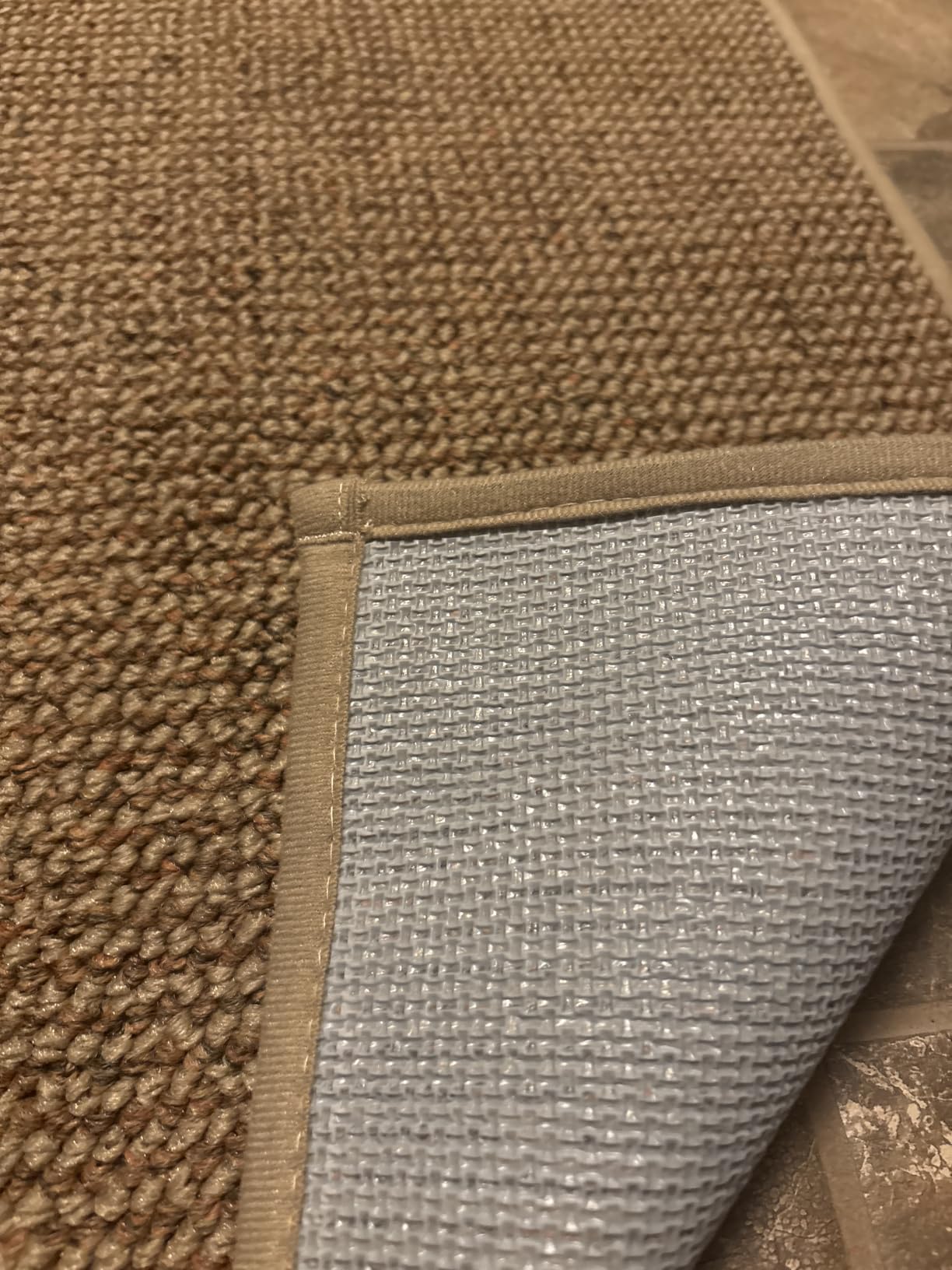 BEQHAUSE Hallway Runner Rugs 2x6, Hallway Rug Non-Slip Washable, Taupe, Rolled-Up No Creases, Runner Rug Absorbent Stain Resistant Hall Rug Carpet Runner, Entryway Rugs Floor Mat Laundry Room Rugs customer photo 1