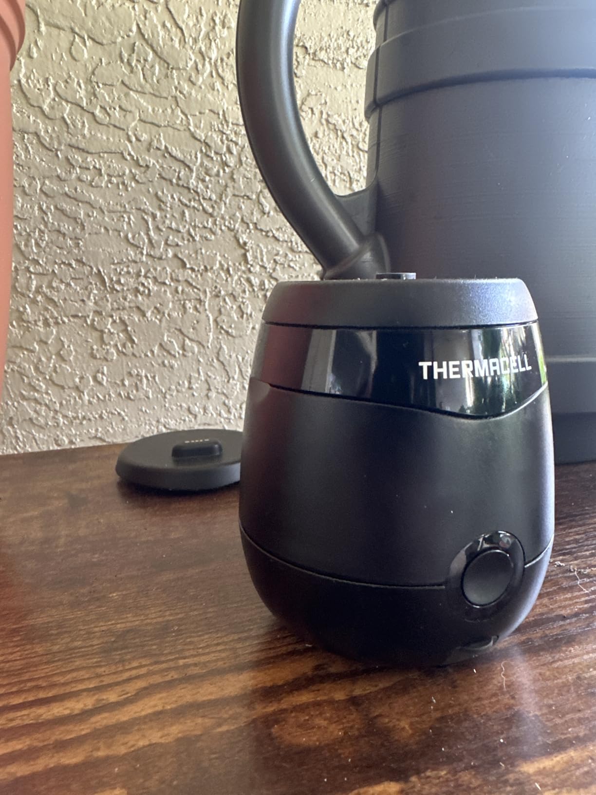 Thermacell E-ZoneGuard Patio + Mosquito Repeller, 6.5Hr Bat + Charging Dock | 20-FT Zone; 36Hr Refill; Rechargeable; Fast Charging; Proven Outdoor Protection; Bug Spray Alternative; Patio Shield; Scent Free; DEET-Free customer photo 2