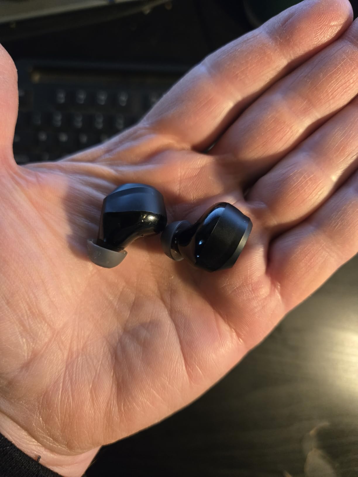 TOZO NC9 Hybrid Active Noise Cancelling Wireless Earbuds, 6 Mics ENC Clear Call, IPX8 Waterproof, in Ear Bluetooth 5.3 Headphones Stereo Bass Ear Buds 60H Playtime with LED Display customer photo 1