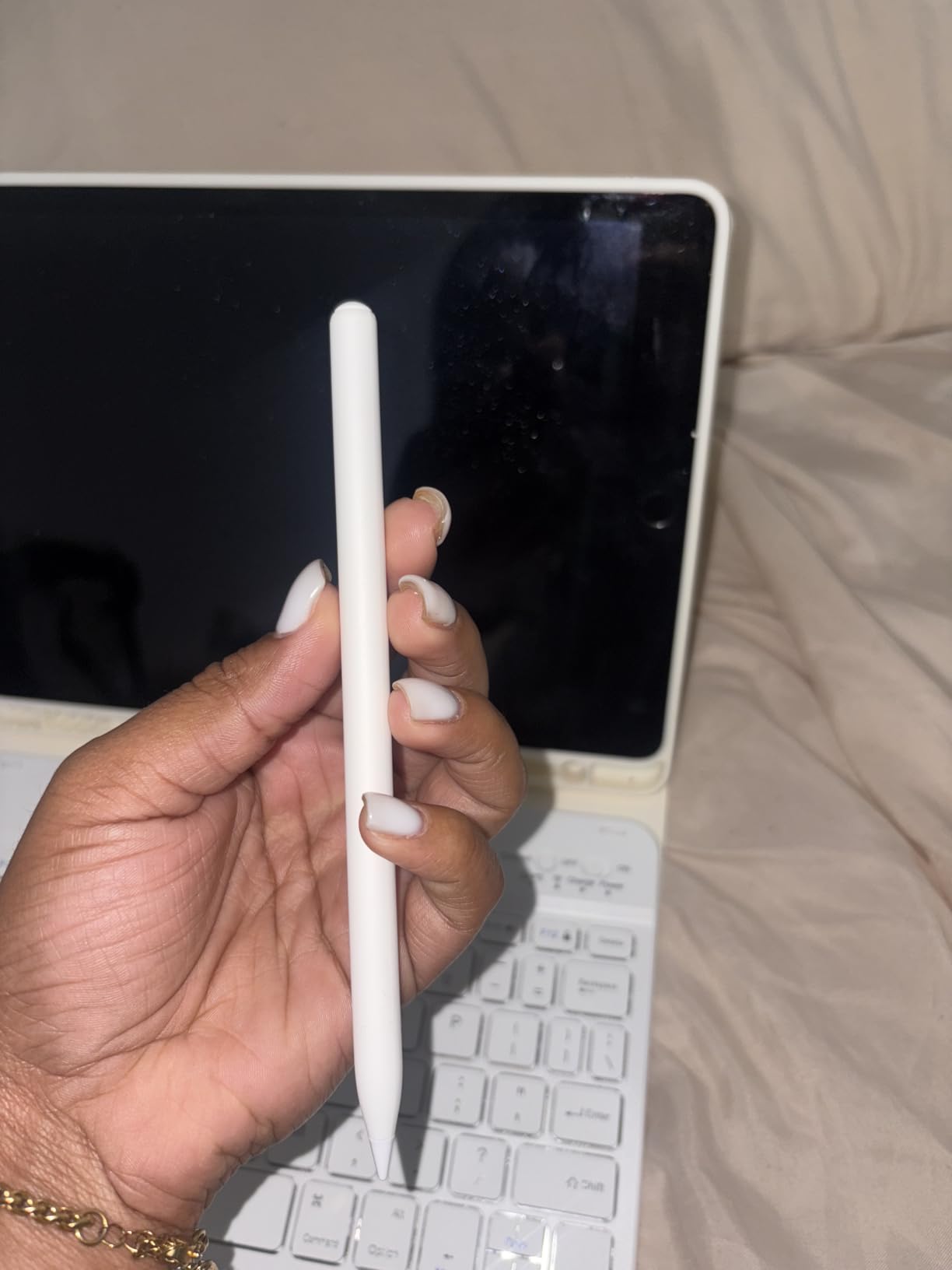 Metapen Pencil Air8 for Apple iPad 2018-2026, 10 Min Faster Charge, Palm Rejection Stylus Pen for iPad a16/11/10/9/8/7/6th Gen, Pro 12.9/11/13-inch M4/M5, Air 3/4/5/M2/M3/M4, Mini 5/6th customer photo 1