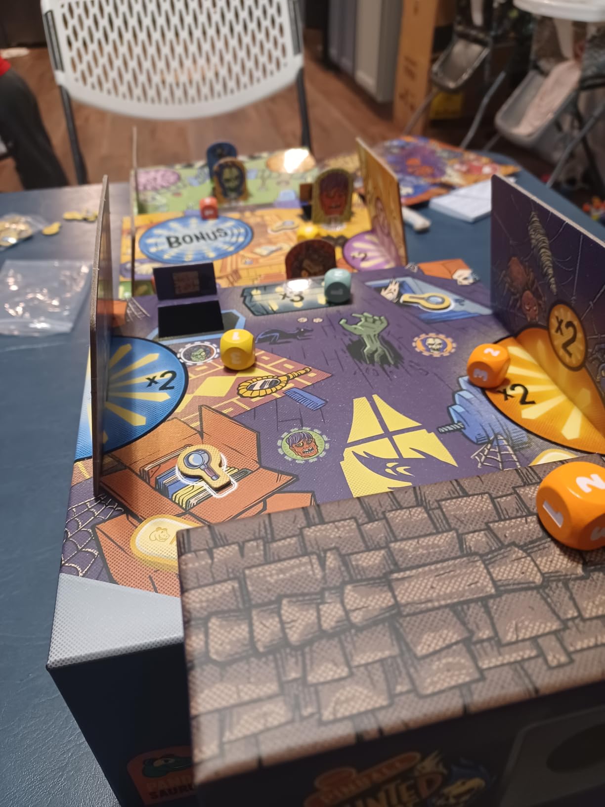 Boxtop Pinball: Haunted House - Exciting Family Pinball Adventure! Fun Monster Themed Tabletop Game for Kids & Adults, Ages 8+, 1-4 Players, 15 Minute Playtime, Made by Pandasaurus Games customer photo 1