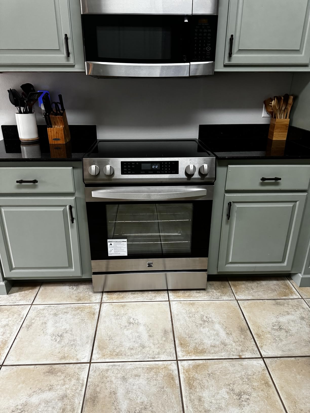 Kenmore 5.6 cu. ft. Electric Induction Range Oven - Stainless Steel customer photo 2