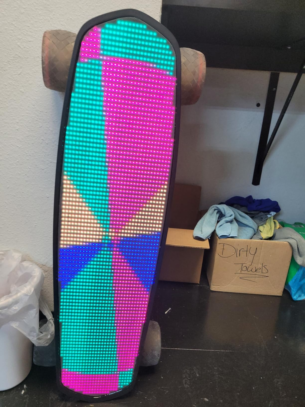 UDITER (S3/Pixel/Mini) Electric Skateboard, Full-Screen Deck & Swap-Battery | 24/12 Miles Max Range, Dual 600W Hub-Motors with 4 modes, 105x65mm PU Wheels, Smooth Braking, 330lb Max Load, UL-Certified customer photo 2