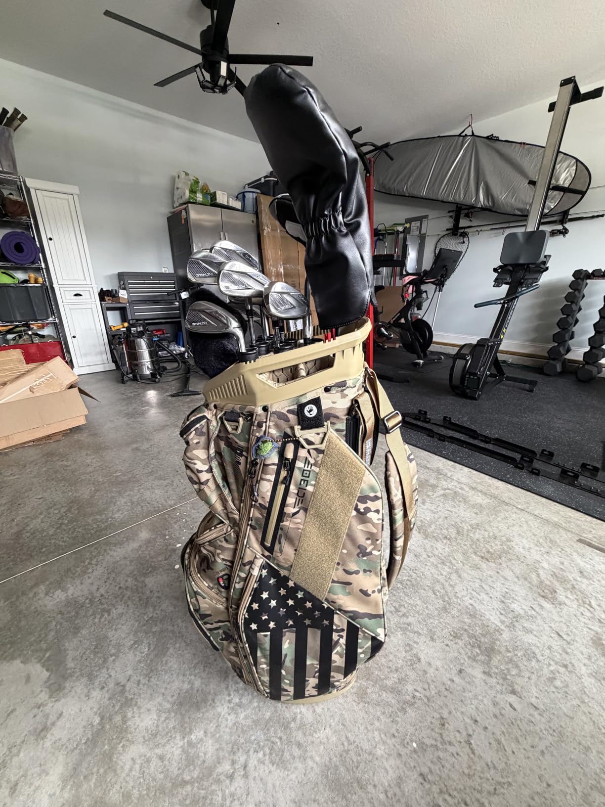 Sun Mountain Men's C130 Lightweight Cart Golf Bag, 14-Way Top, 2025 Model customer photo 2