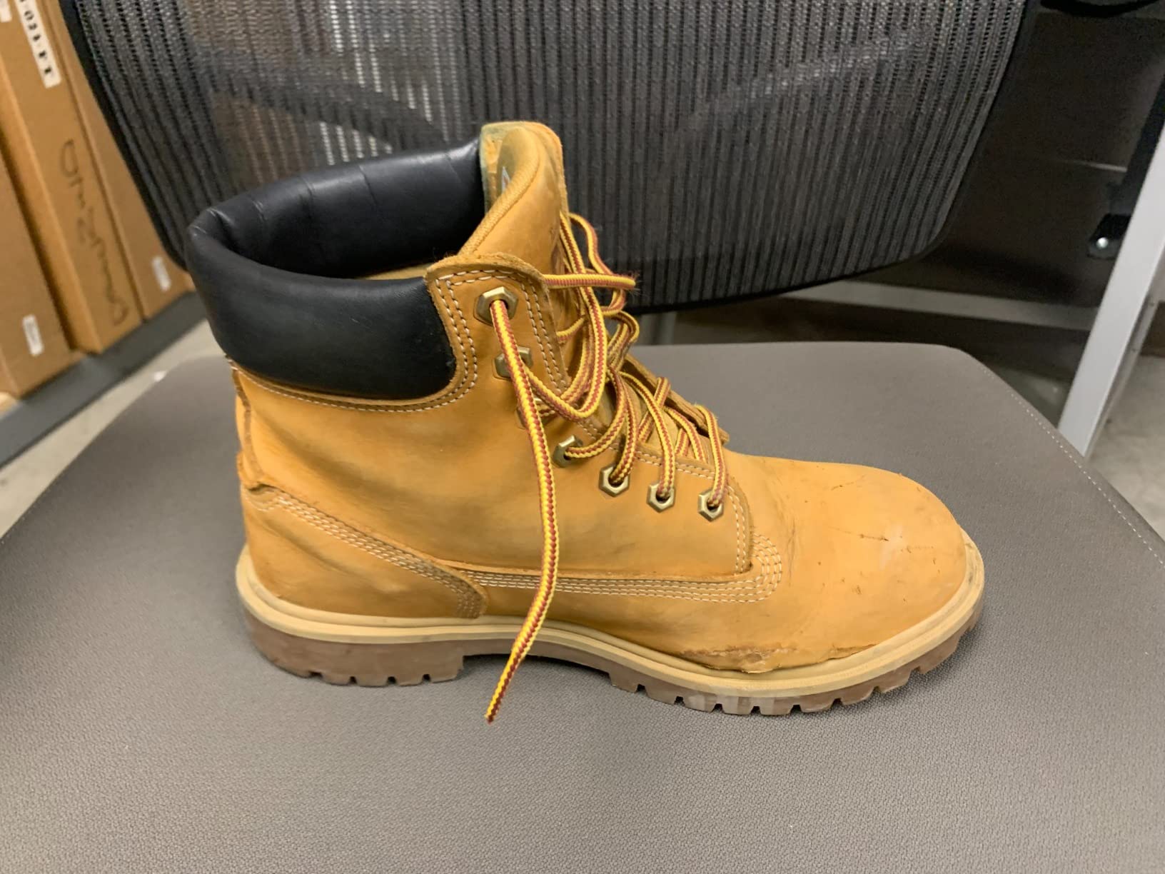 Timberland PRO Womens 6 Direct Attach MaxTRAX Steel Toe WP SRO customer photo 1