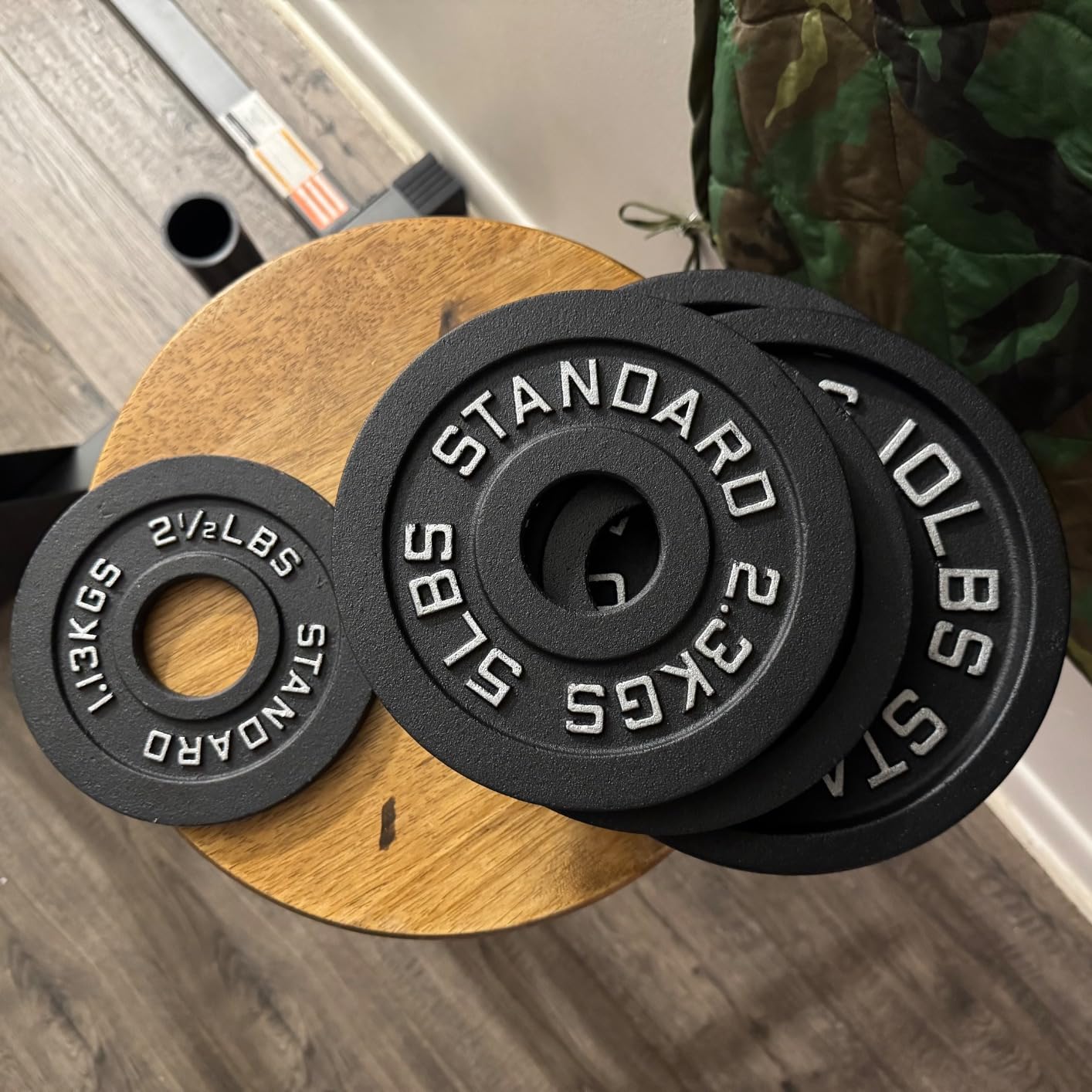 Weight Plate Pairs and Sets from Barbell Standard | Powder Coated & Extremely Durable | Fits 2