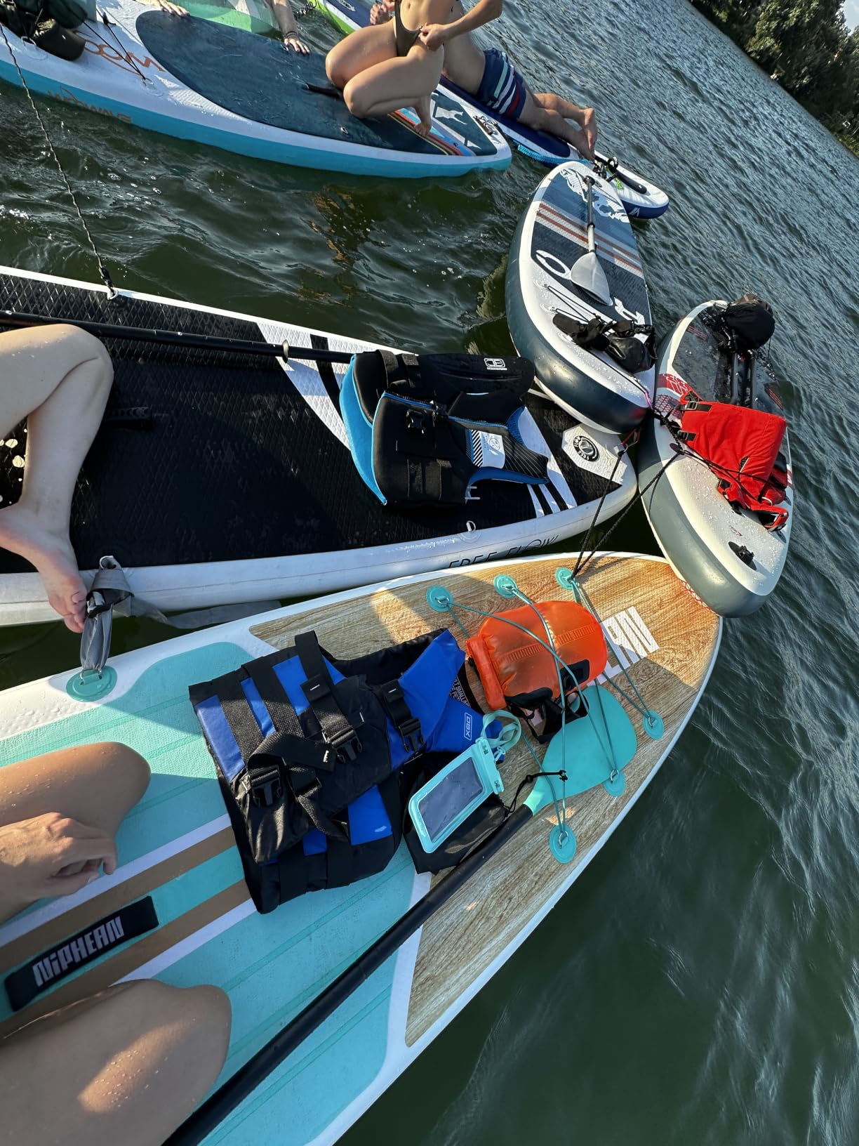 Niphean Inflatable Stand Up Paddle Board with SUP Accessories customer photo 1