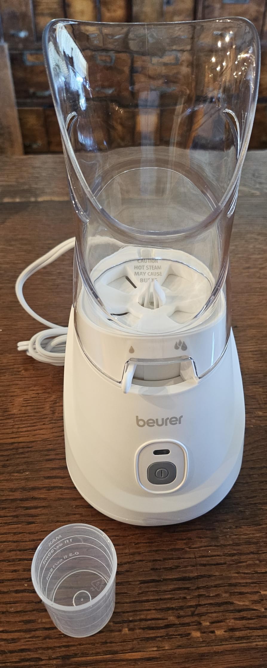 Beurer SI31 Steam Inhaler for Drug-Free Cough & Cold Sinus Relief, Naturally Soothes Nasal & Throat Passages, with Universal Mask & Variable Steam Control, FSA/HSA Eligible customer photo 1