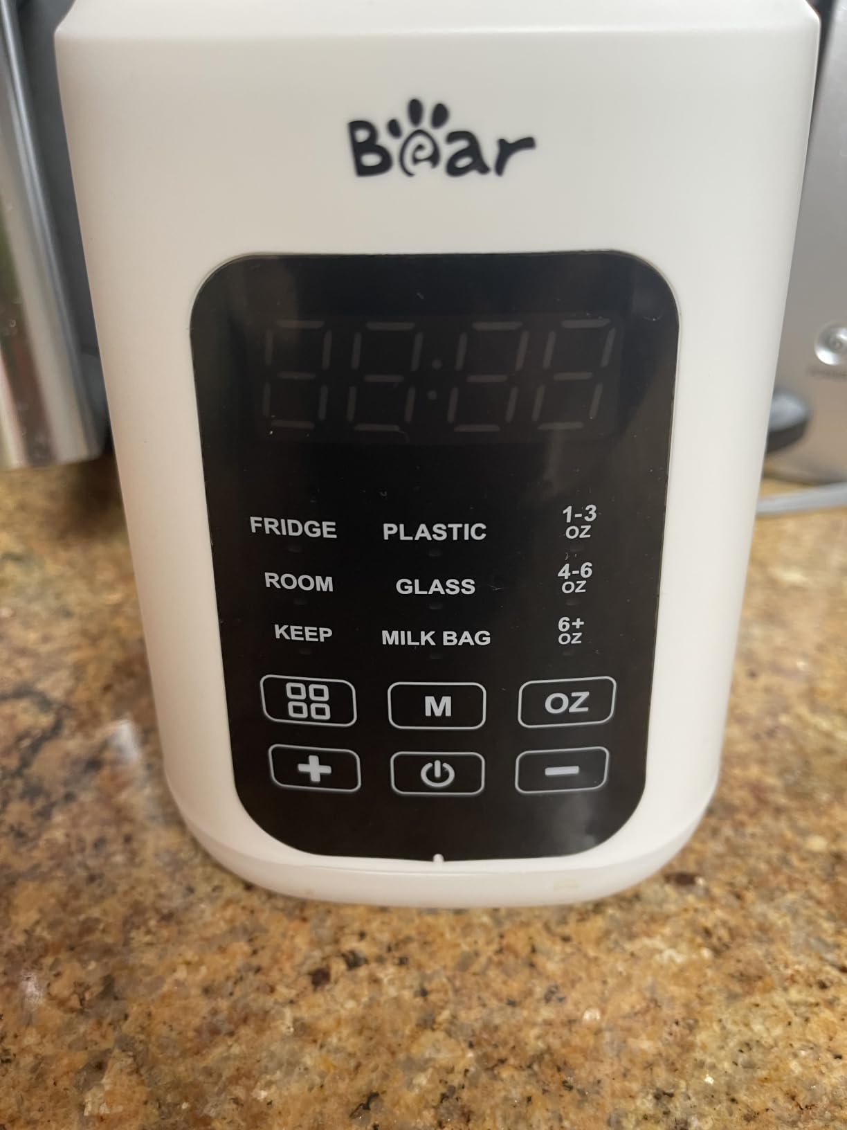 Bear Baby Bottle Warmer, Fast Warming Breast Milk Formula, White | Newborn Essentials, Time Temp Control, Automatic Shut Off, at Home Use, Water Bath Heating, Compatible with Baby Bottles customer photo 2