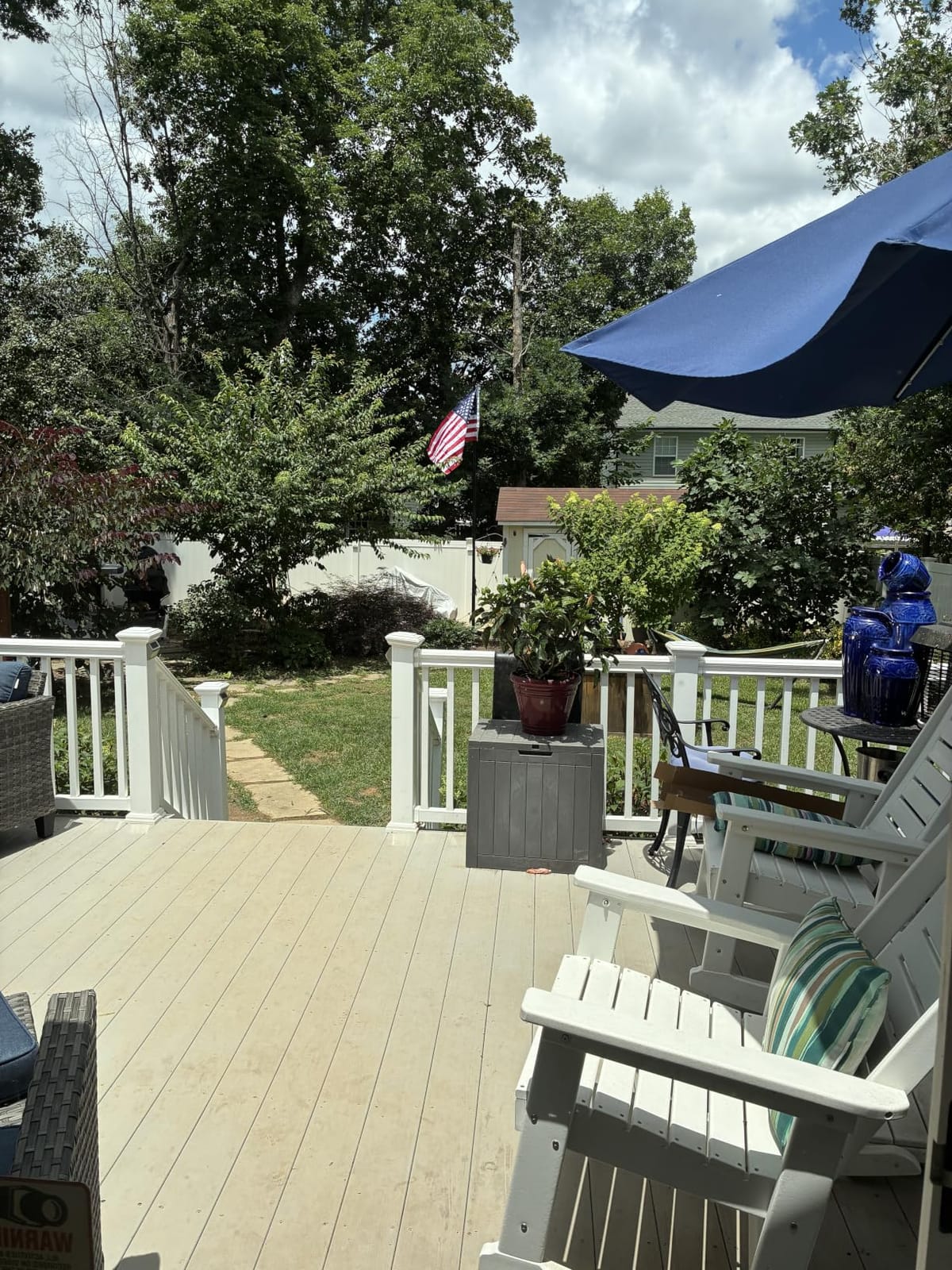 20FT Heavy Duty Tapered Flag Pole Kit, 100MPH Tested Outside House | Tapered Design For Wind Resistance, 13-Gauge Rust-Resistant Aluminum Flagpole, Fly 2 Flags, Complete Hardware, Easy Install customer photo 2
