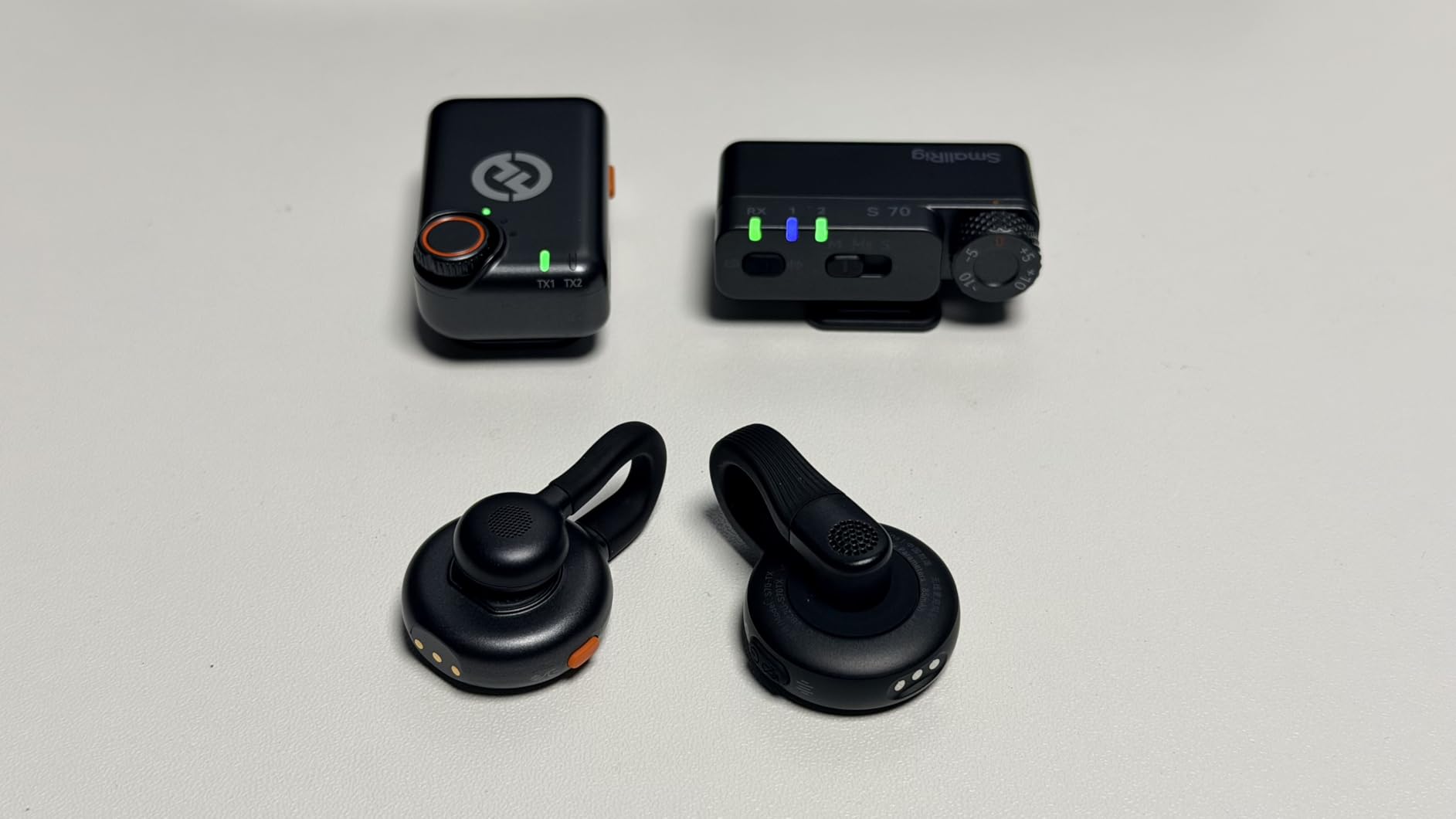 Hollyland Lark M2S Ultimate Combo (Camera RX+USB-C RX+Lightning RX) Wireless Lavalier Microphone for iPhone/Camera/Android/PC, Compact Mic, Titanium Clip, Noise Cancelling, Content Creation customer photo 2