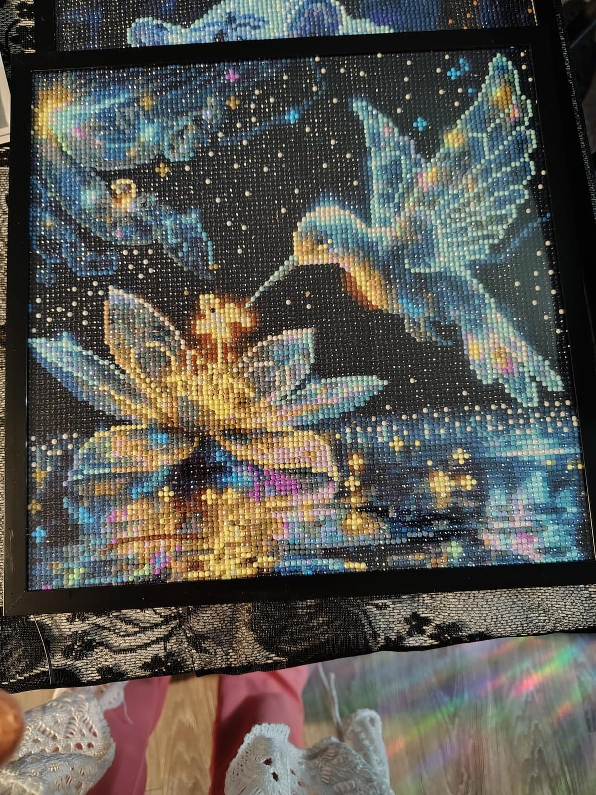 Hummingbird Diamond Art Kits For Adults,DIY Bird Diamond Painting Kits | Full Round Drill Diamond Dots For Adults,5D Gem Art Painting Kit Art And Crafts For Adults Home Wall Decor 14 X 14inch customer photo 1