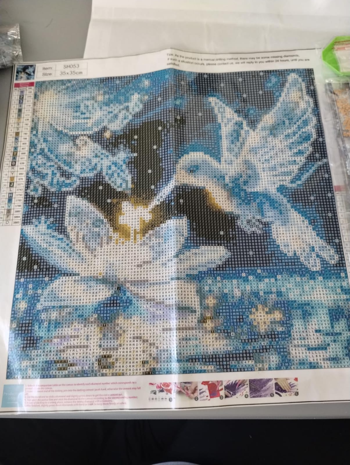 Hummingbird Diamond Art Kits For Adults,DIY Bird Diamond Painting Kits | Full Round Drill Diamond Dots For Adults,5D Gem Art Painting Kit Art And Crafts For Adults Home Wall Decor 14 X 14inch customer photo 2