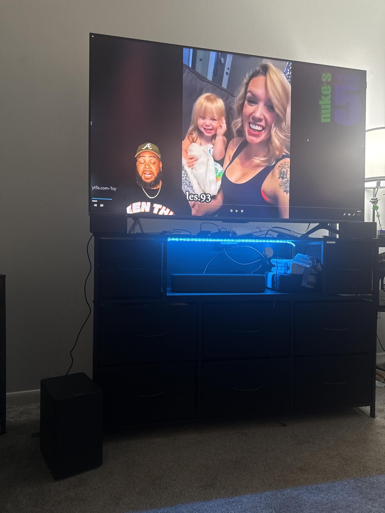 ULTIMEA 5.1 Sound Bar for Smart TV, Virtual Surround Sound System for TV, 320W Peak Power, Adjustable Surround Speakers and Subwoofer, APP Control, Home Theater Soundbar Poseidon D50 (2026 New Model) customer photo 1