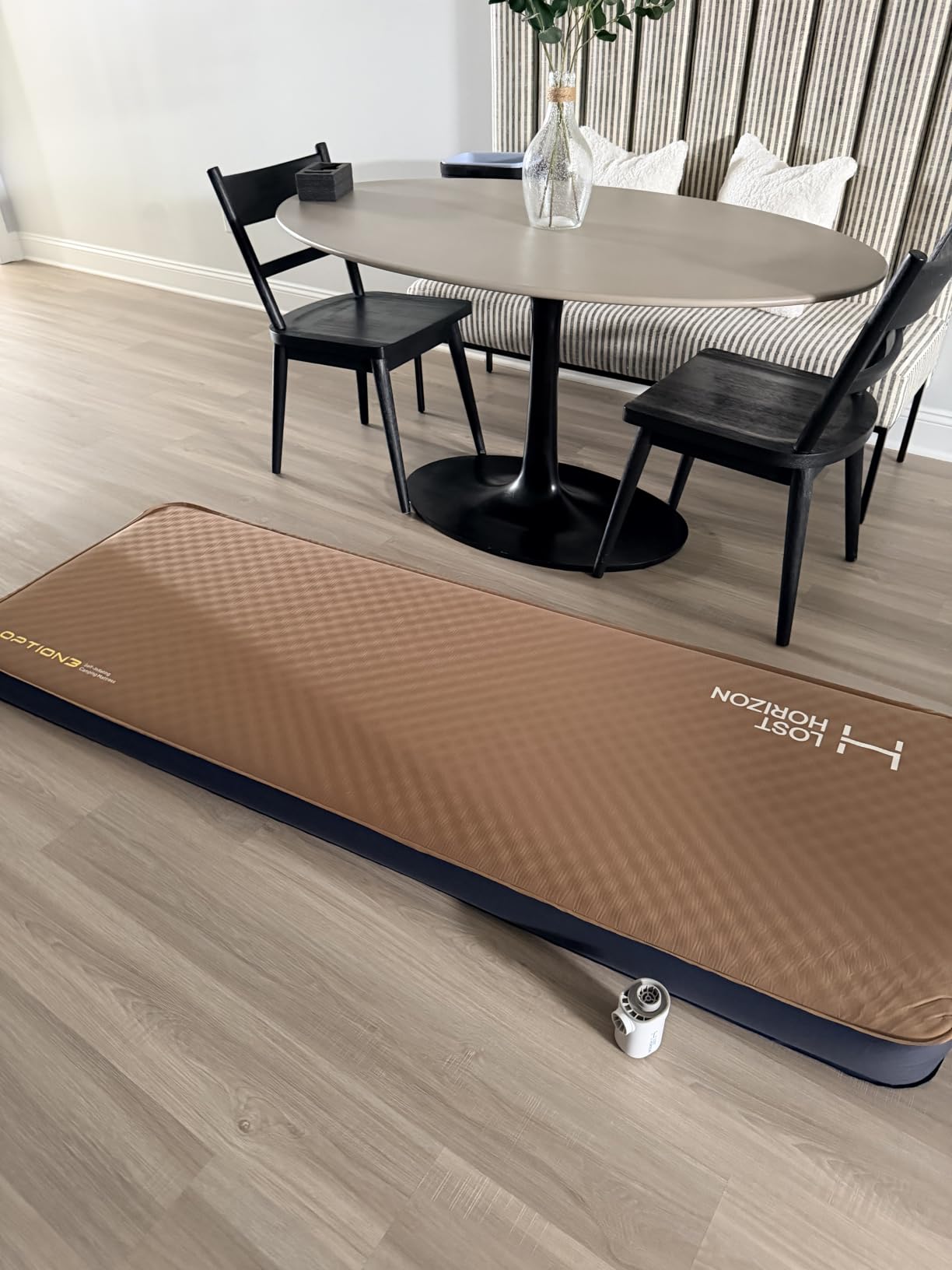 Lost Horizon Option3 Self-Inflating Foam Camping Mattress, Cot, 4.5 | Air & Foam Comfort, Adjustable Firmness, R13 Insulation, All-season ready, Sleeping Pad customer photo 1