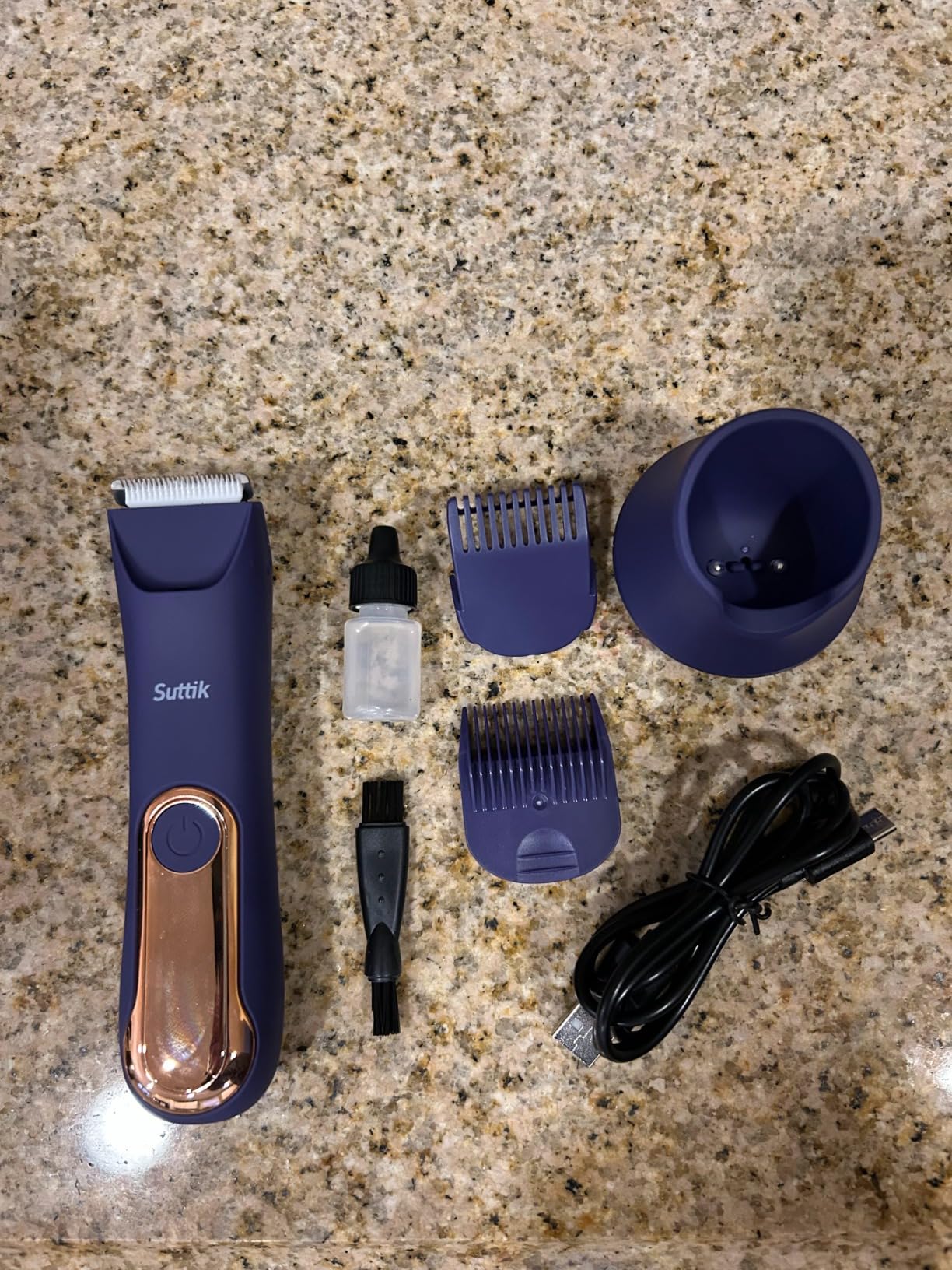 Electric Shavers for Women, 7 in 1 Hair Removal Kit with Epilator Bikini Trimmer Face Razor Body Brush Face Massager Foot Callus Remover, IPX7 Waterproof Lady Razors Set customer photo 2