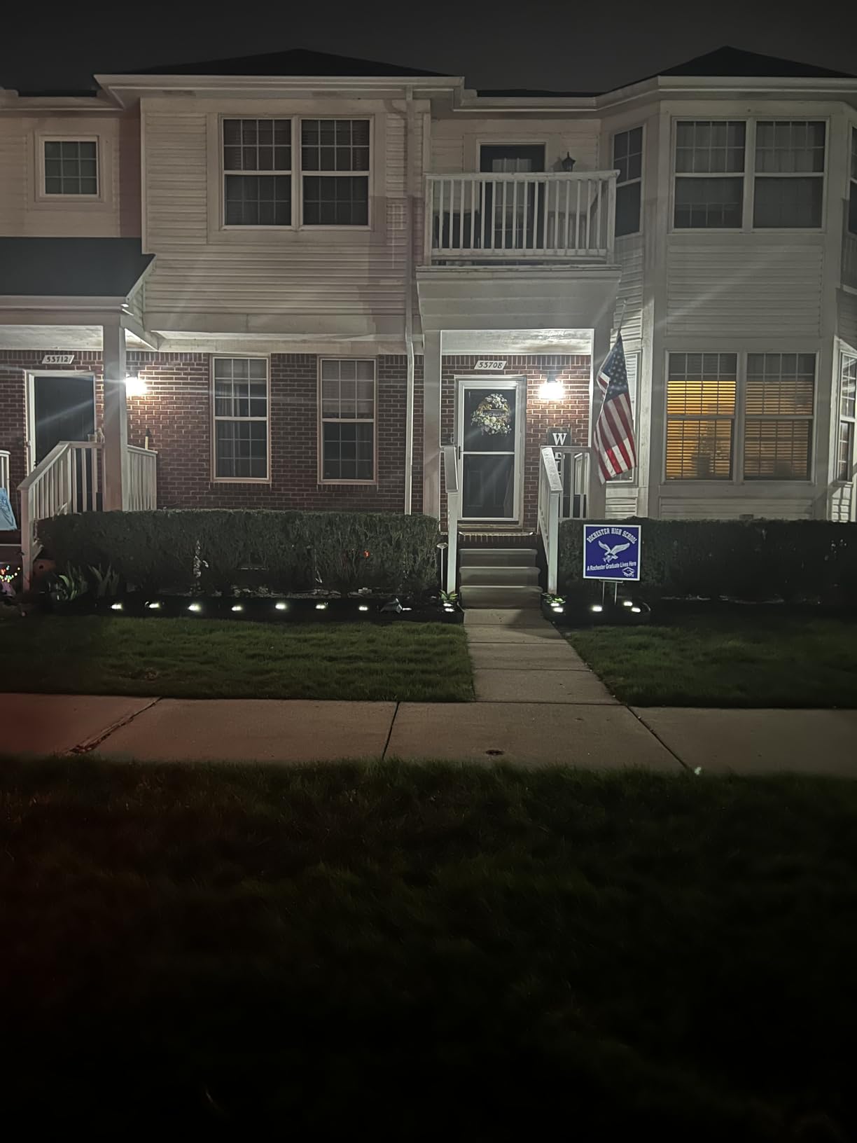 INCX Solar Lights Outdoor Waterproof, Cold White, 16 Pack Ground Lights | Solar Powered Lights Outdoor Solar Disk Light Landscape Light for Deck Step Patio Yard Pathway Walkway Driveway Garden customer photo 1