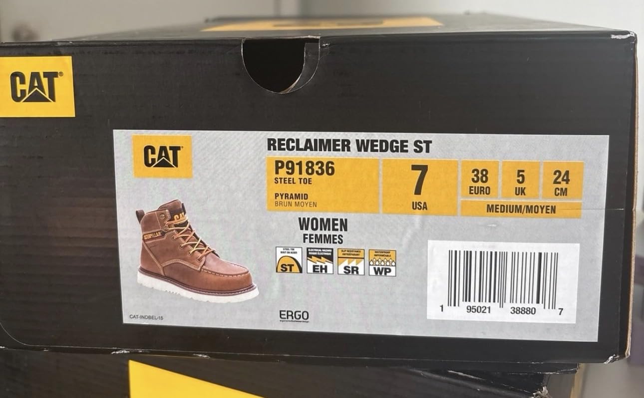 CAT Women's Reclaimer Wedge Waterproof Steel Toe customer photo 1
