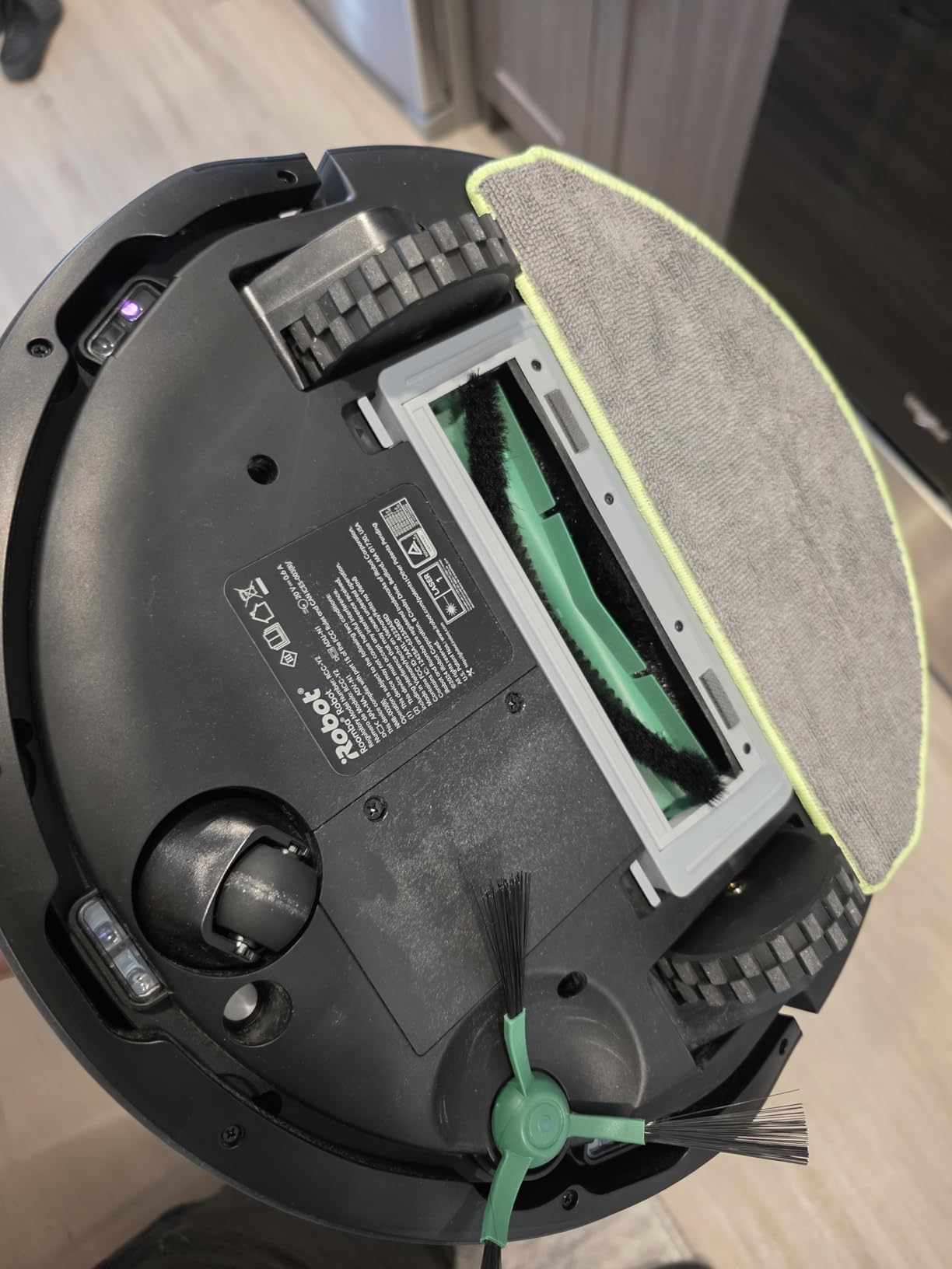 iRobot Roomba 105 Combo Robot Vacuum & Mop with AutoEmpty Dock - Self-Empties for 75 Days, Intense Power-Lifting Suction, LiDAR Navigation, Multiple Cleaning Modes, Avoids Mopping Carpet | Up to 75-day capacity, intense suction, LiDAR navigation, multiple cleaning modes customer photo 2