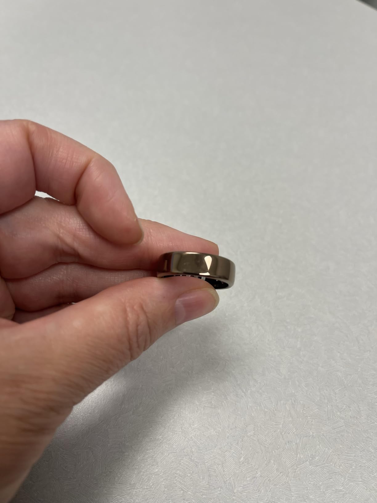 RingConn Gen 2 Air Ultra-Thin Smart Ring (Size 8, Dune Gold) | 10-Day Battery Life, Fitness/Sleep/Stress/HR Tracker for Women&Men, No App Fee for Standard Features, iOS & Android Compatible customer photo 2