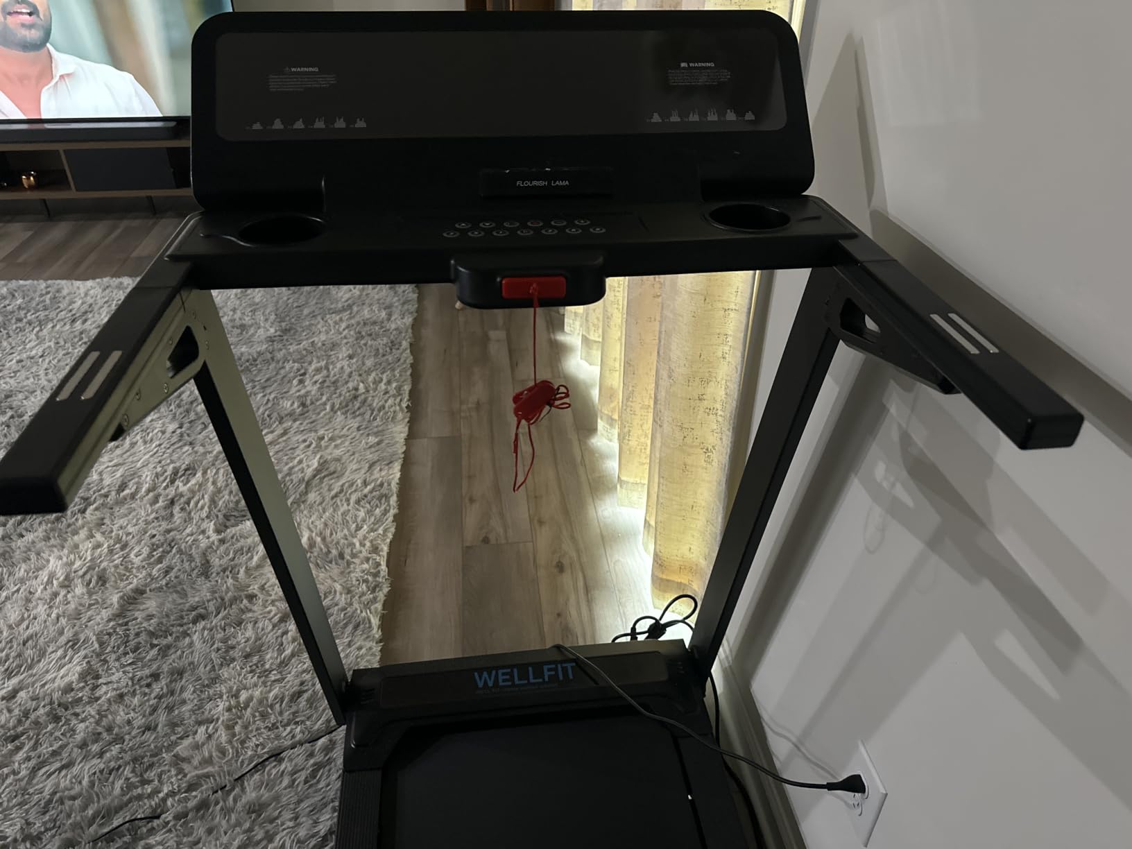 Auto Incline Treadmill, 15% Incline Heavy Duty Treadmill for Home | 4.5HP, 10 MPH, 500 lbs Capacity, 20'' x 55'' Running Area Treadmills with Pulse Sensor, Bluetooth Player & LED Display customer photo 1