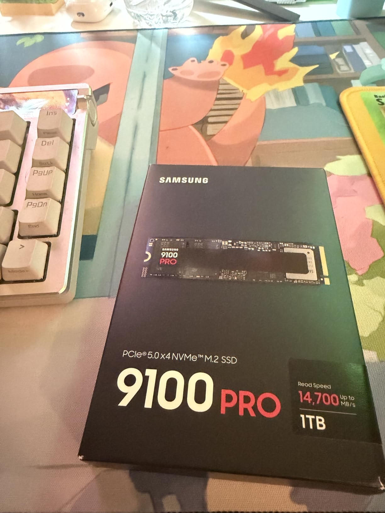 Samsung SSD 9100 PRO 1TB, PCIe 5.0x4 M.2 2280, Seq. Read Speeds Up to 14,700MB/s, Best for AI Computing, Gaming, and Heavy Duty Workstations (MZ VAP1T0B/AM) customer photo 2