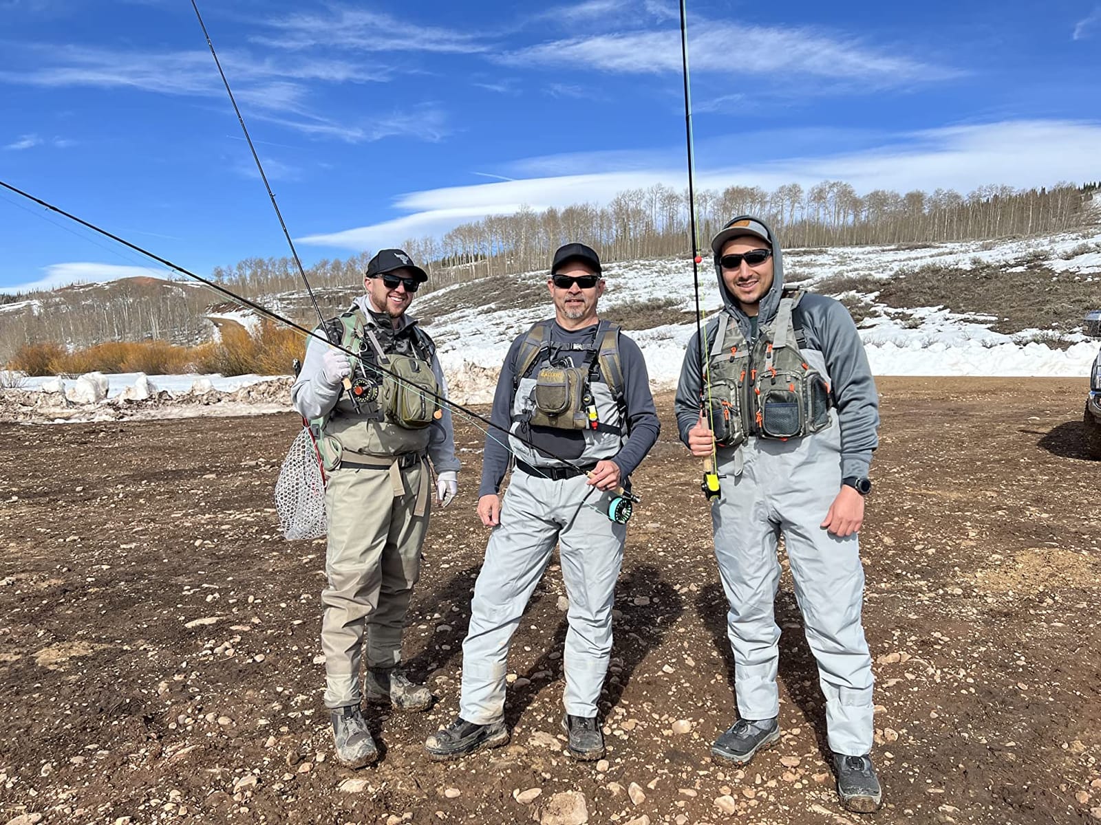 Orvis Clearwater Chest Waders for Men - Waterproof Fly Fishing Waders with Neoprene Booties, External Storage Pocket customer photo 2