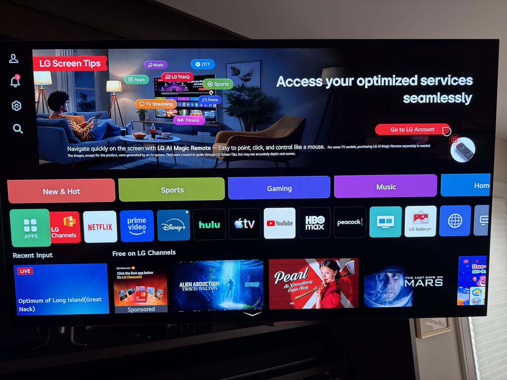 LG 65-Inch Class OLED evo AI 4K C5 Series Smart TV w/Dolby Atmos, Dolby Vision, HDR10, AI Super Upscaling 4K, Filmmaker Mode, Wow Orchestra, Alexa Built-in (OLED65C5PUA, 2025) customer photo 1