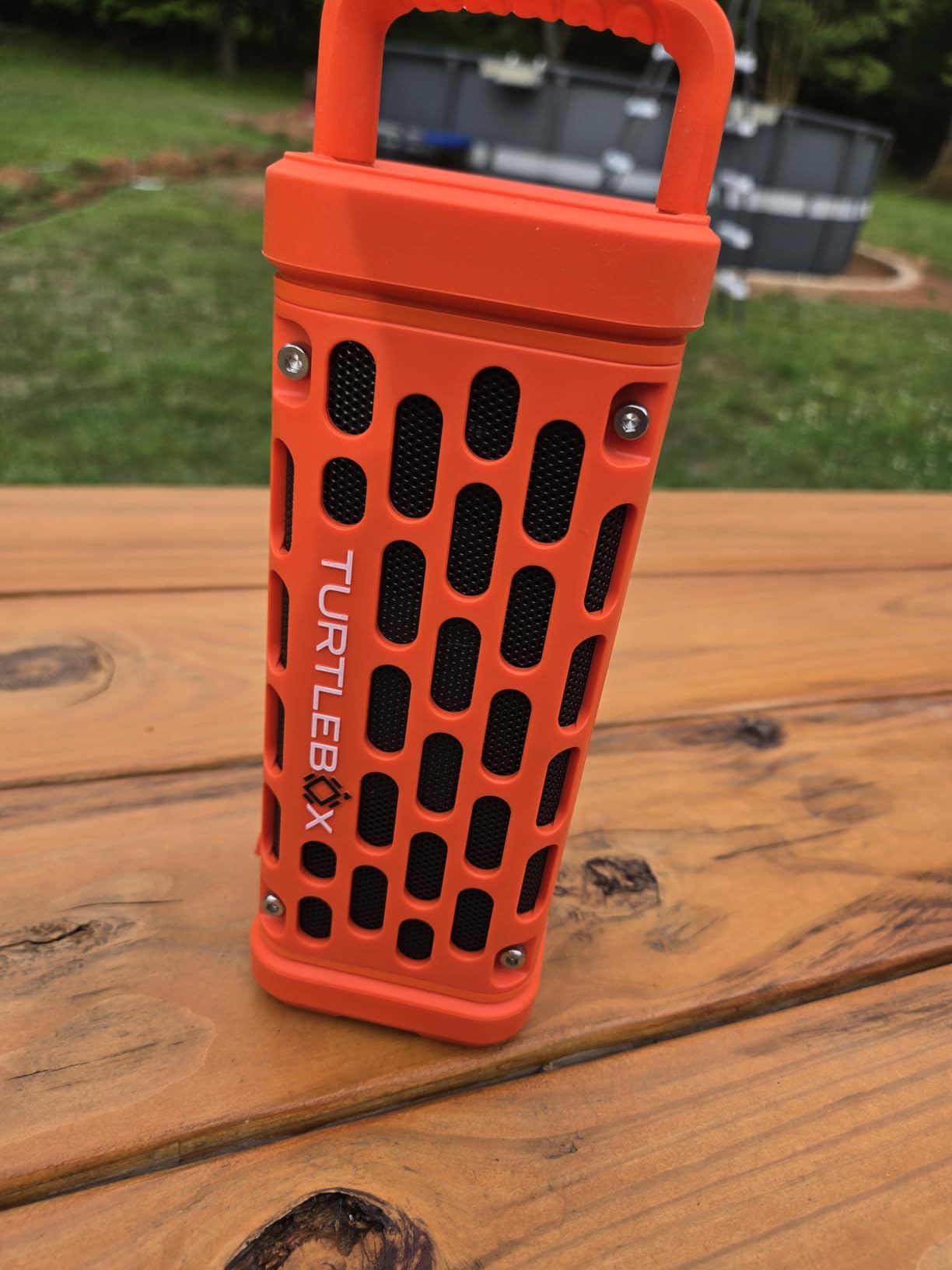Turtlebox Ranger, Ultra-Portable Bluetooth Speaker, Waterproof, Tan | Built For The Outdoors, Plays to 105dB, IP-67, 12hr+ Battery Life, Magnetic Mounts, Unlimited Pairing for Full Stereo, 2.4lbs customer photo 2