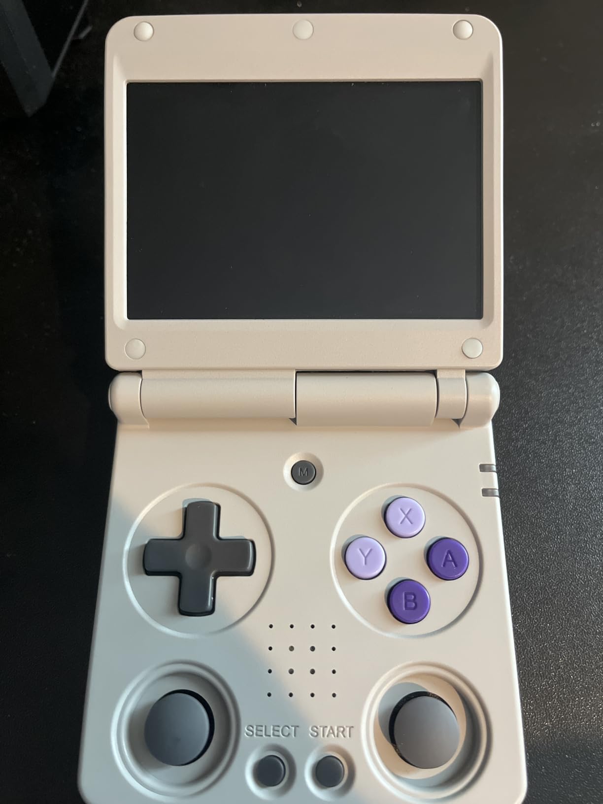 Anbernic RG34XXSP Foldable Retro Handheld Game with 3.4 Inch IPS Screen Linux System Built-in 64G TF Card 5000+ Games Handheld Emulator Support 5G WiFi Bluetooth TV Output customer photo 1