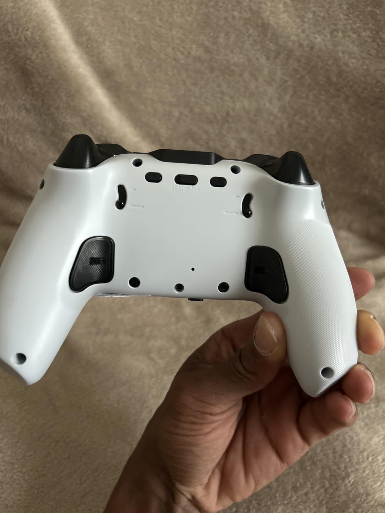 Wireless Controller for PS5 with Hall Effect Joysticks, Back Paddles & Macro, Bluetooth 5.0, Turbo, Dual Vibration, 6-Axis Gyro, RGB Ring, 1000mAh, 3.5mm Audio Jack customer photo 2