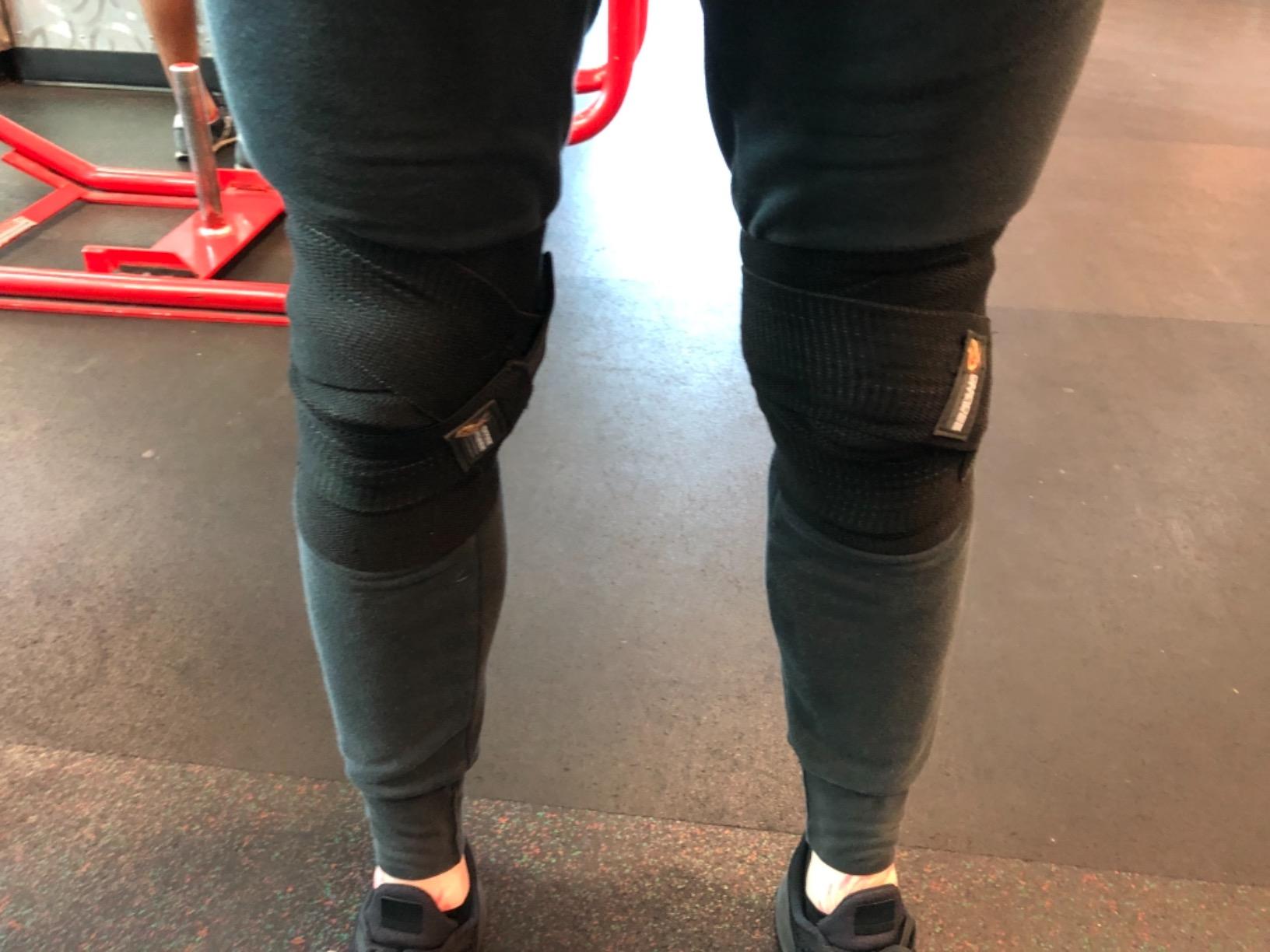 DMoose Fitness Knee Sleeves for Weightlifting (Pair) 78