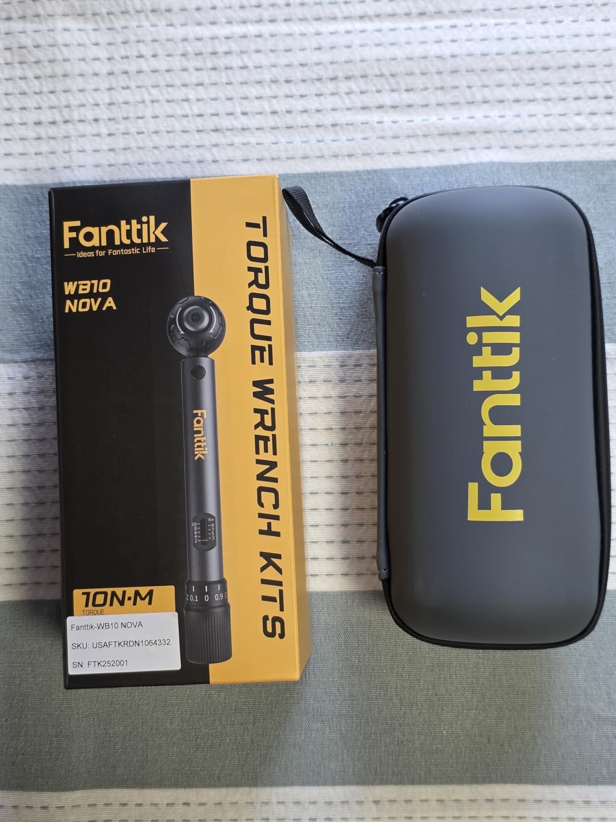 Fanttik WB10 Nova Mini Torque Wrench Bike Set, 2-10Nm, 14 Bits, Carbon Safe | 1/4