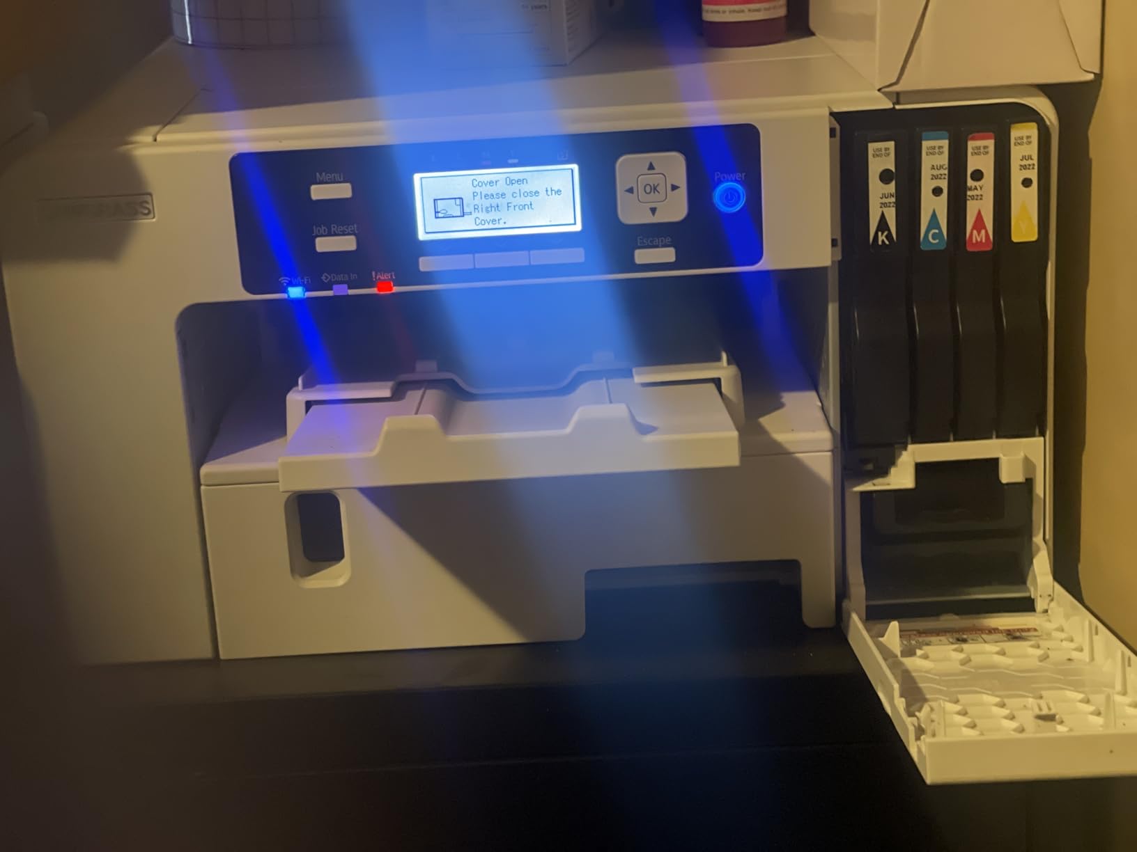 Sawgrass SG500 Sublimation Printer, 31 mL Inks and Paper Bundle | Anti-clog sublimation printer with 3 year warranty customer photo 2