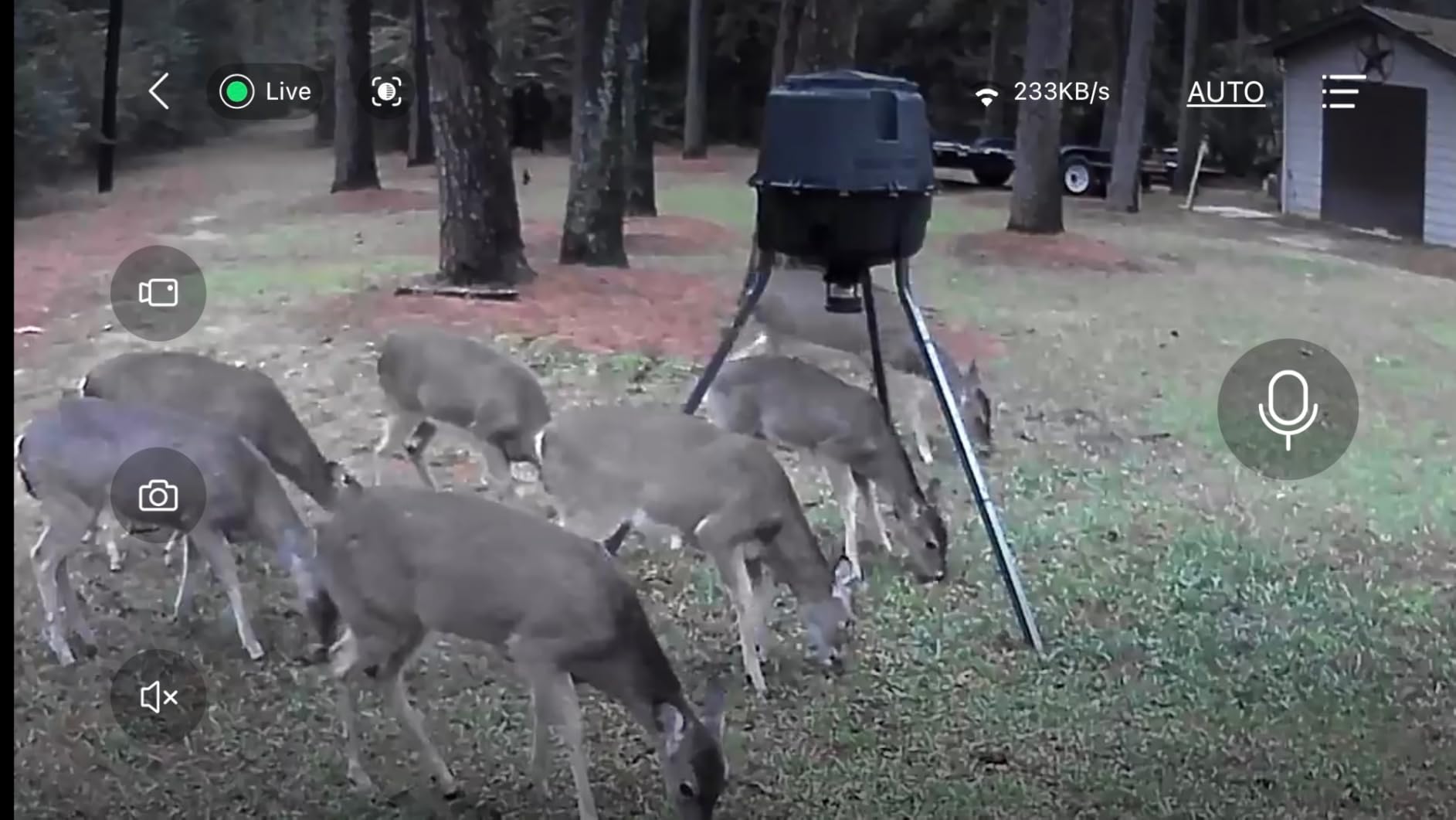 Moultrie 200 Lb Tripod Deer Feeder - Bluetooth App Control | Bluetooth App Control, pairs with Edge 3, full remote access, no subscription required, adjustable feed times, large capacity customer photo 2